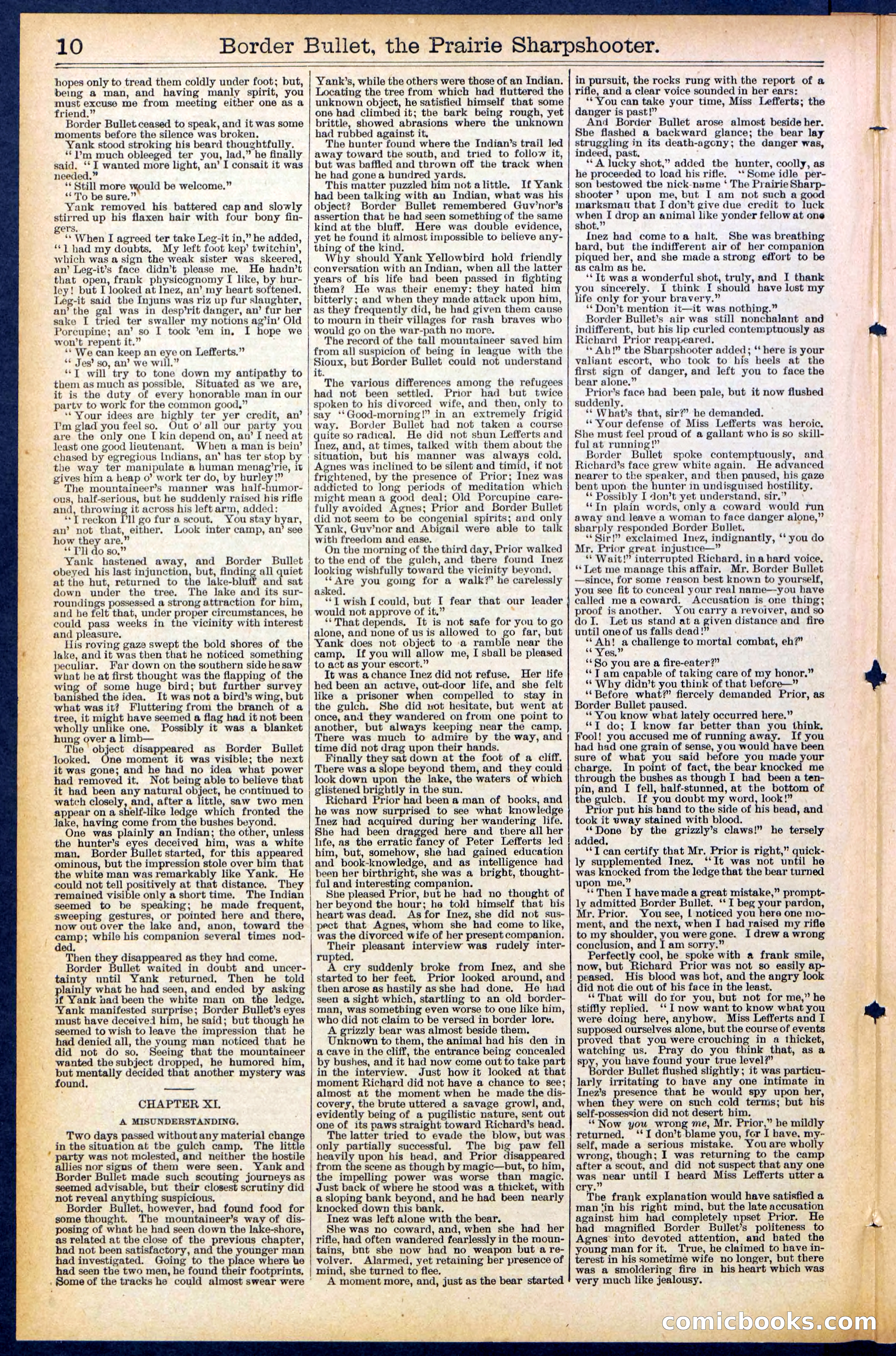 Beadle's New York Dime Library No. 492 — page 10 of 32