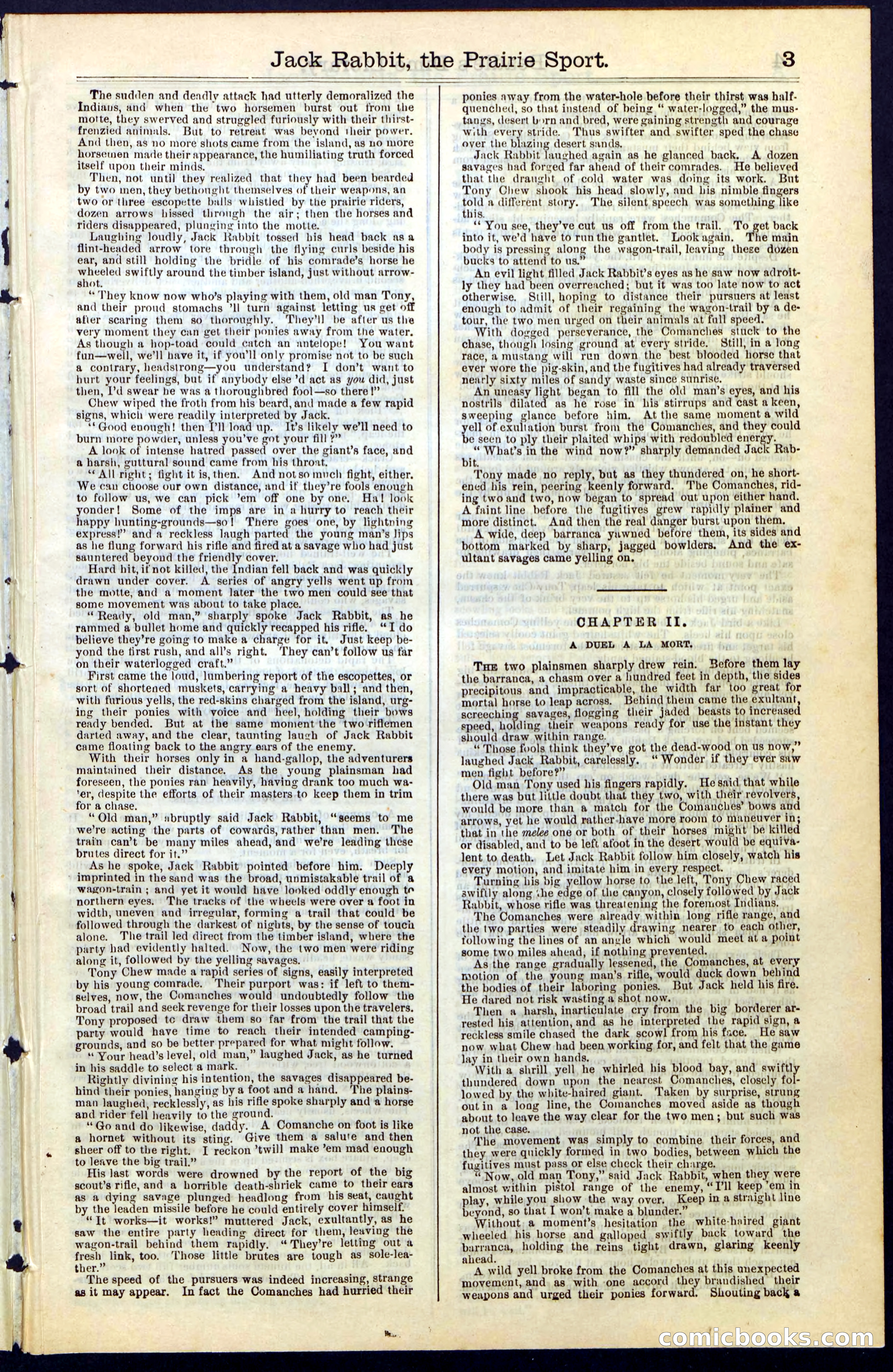 Beadle's New York Dime Library, No. 50 — page 3 of 40