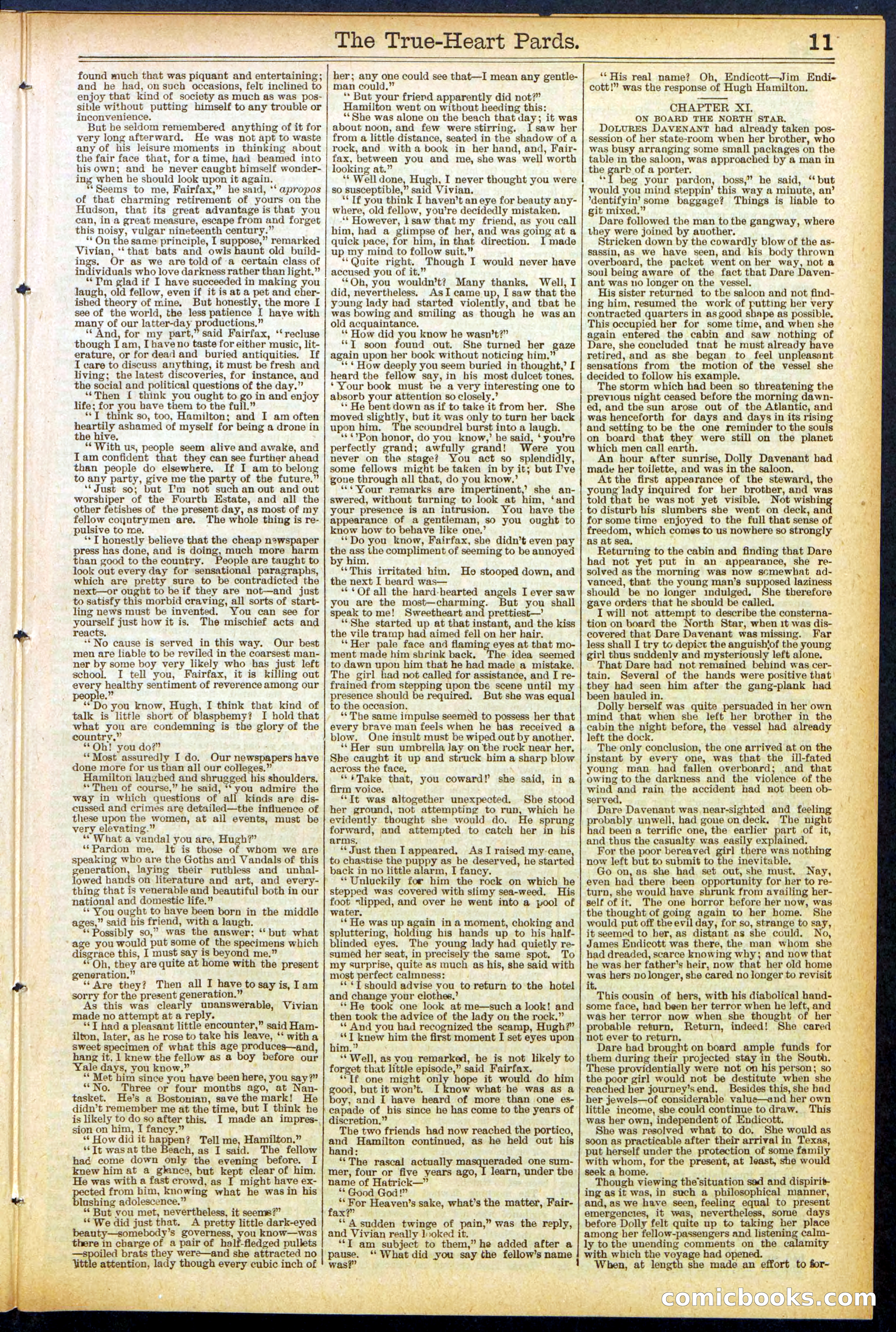 Beadle's New York Dime Library, No. 500 — page 11 of 32