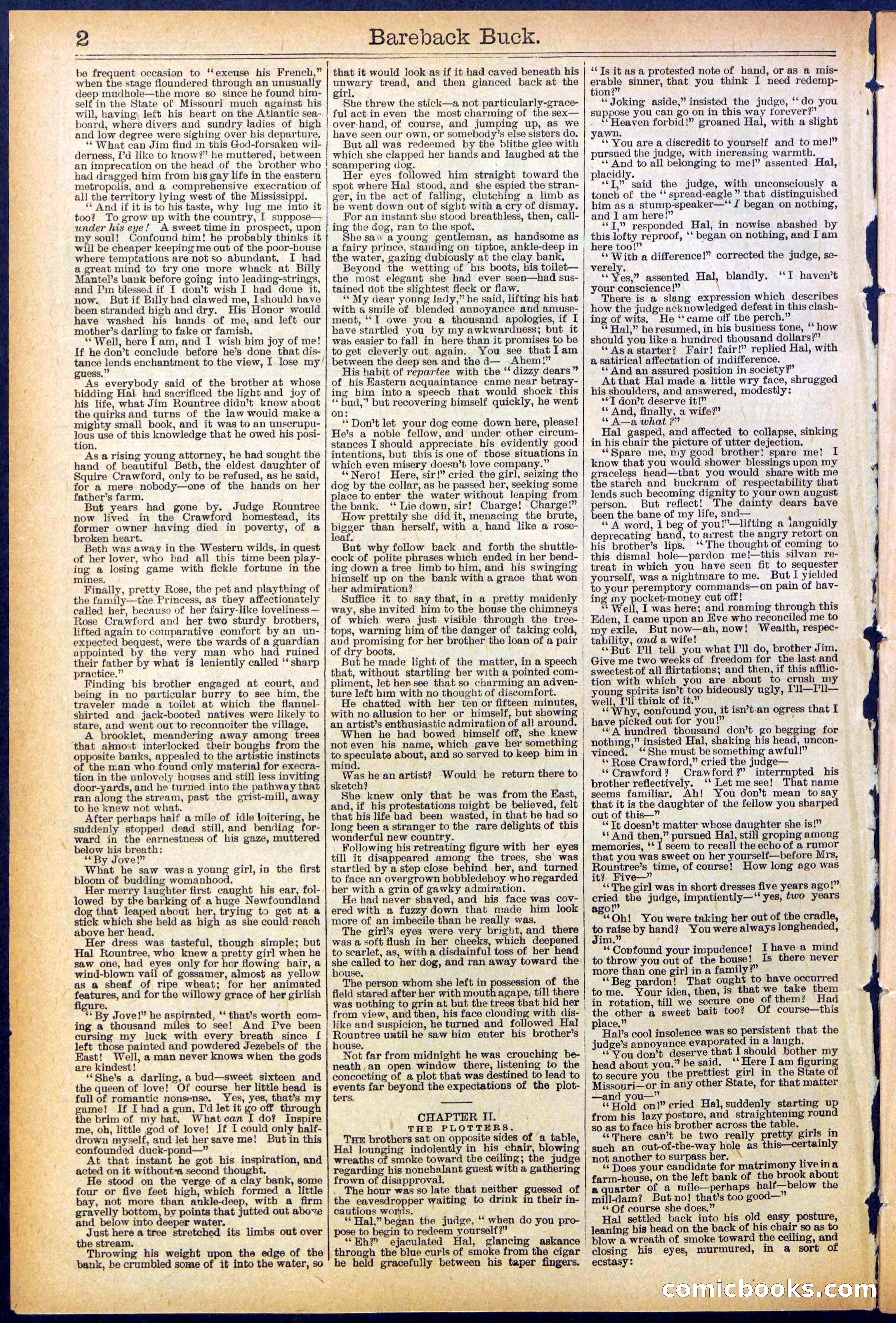 Beadle's Dime Library, No. 502 — page 2 of 32