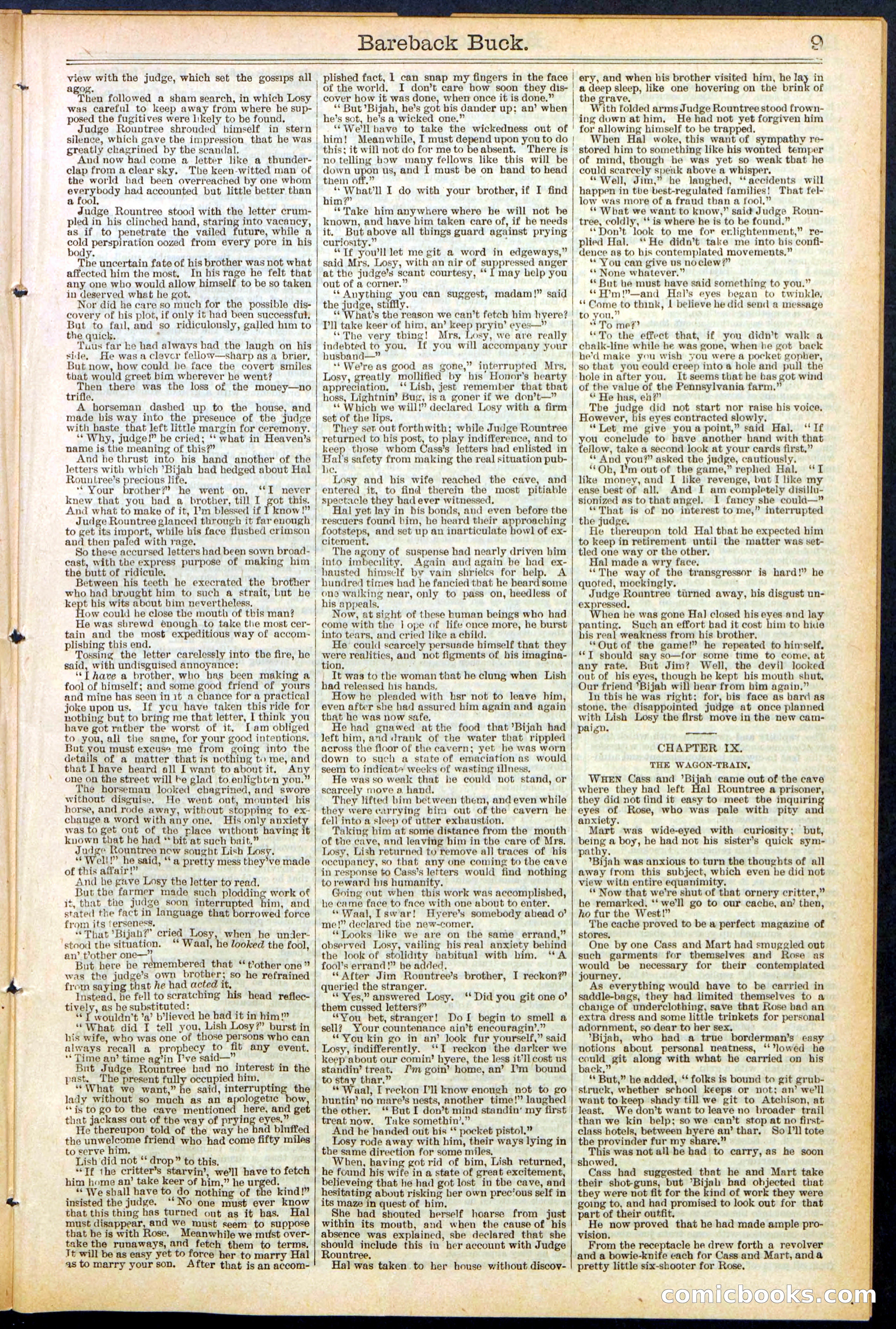 Beadle's Dime Library, No. 502 — page 9 of 32