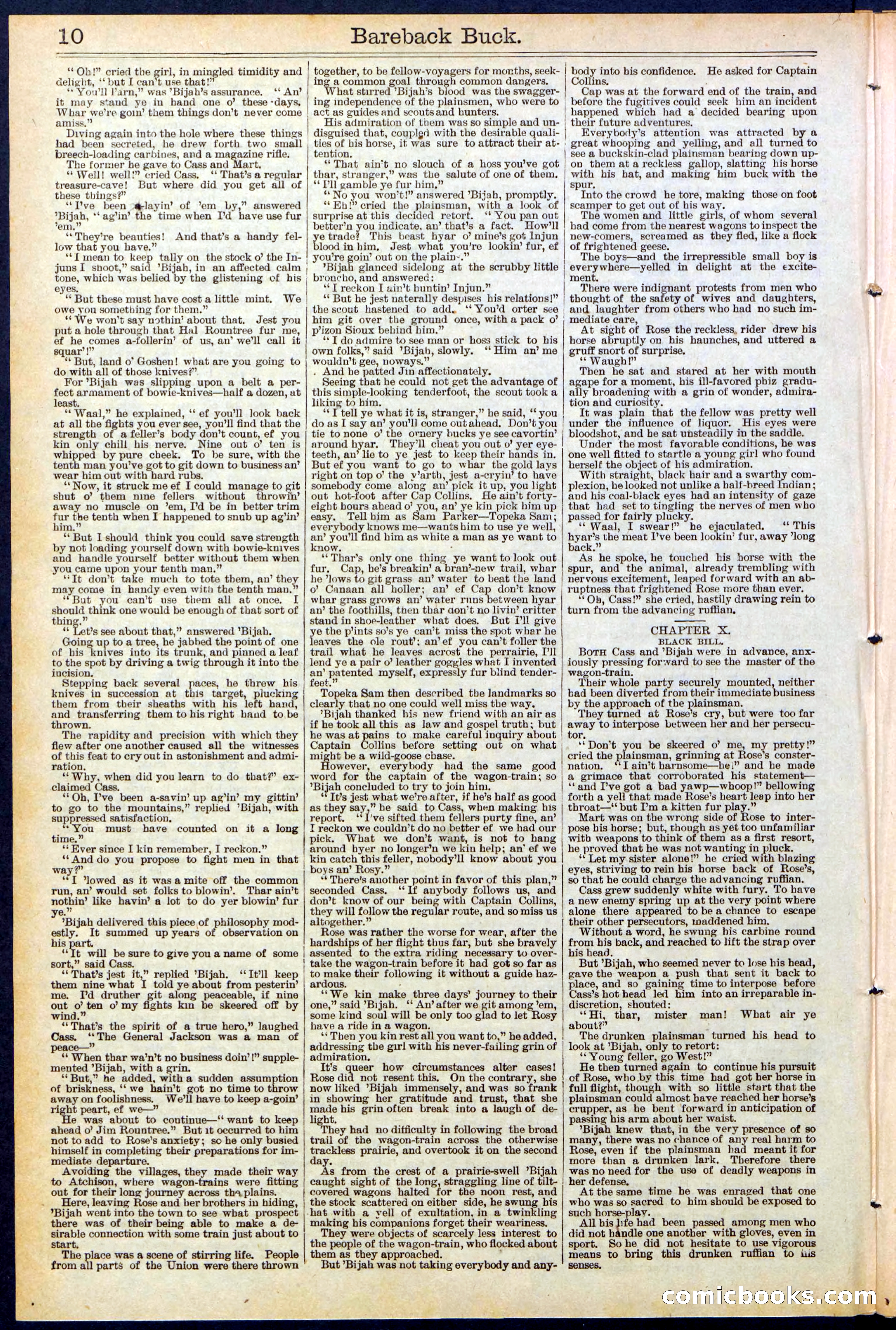 Beadle's Dime Library, No. 502 — page 10 of 32