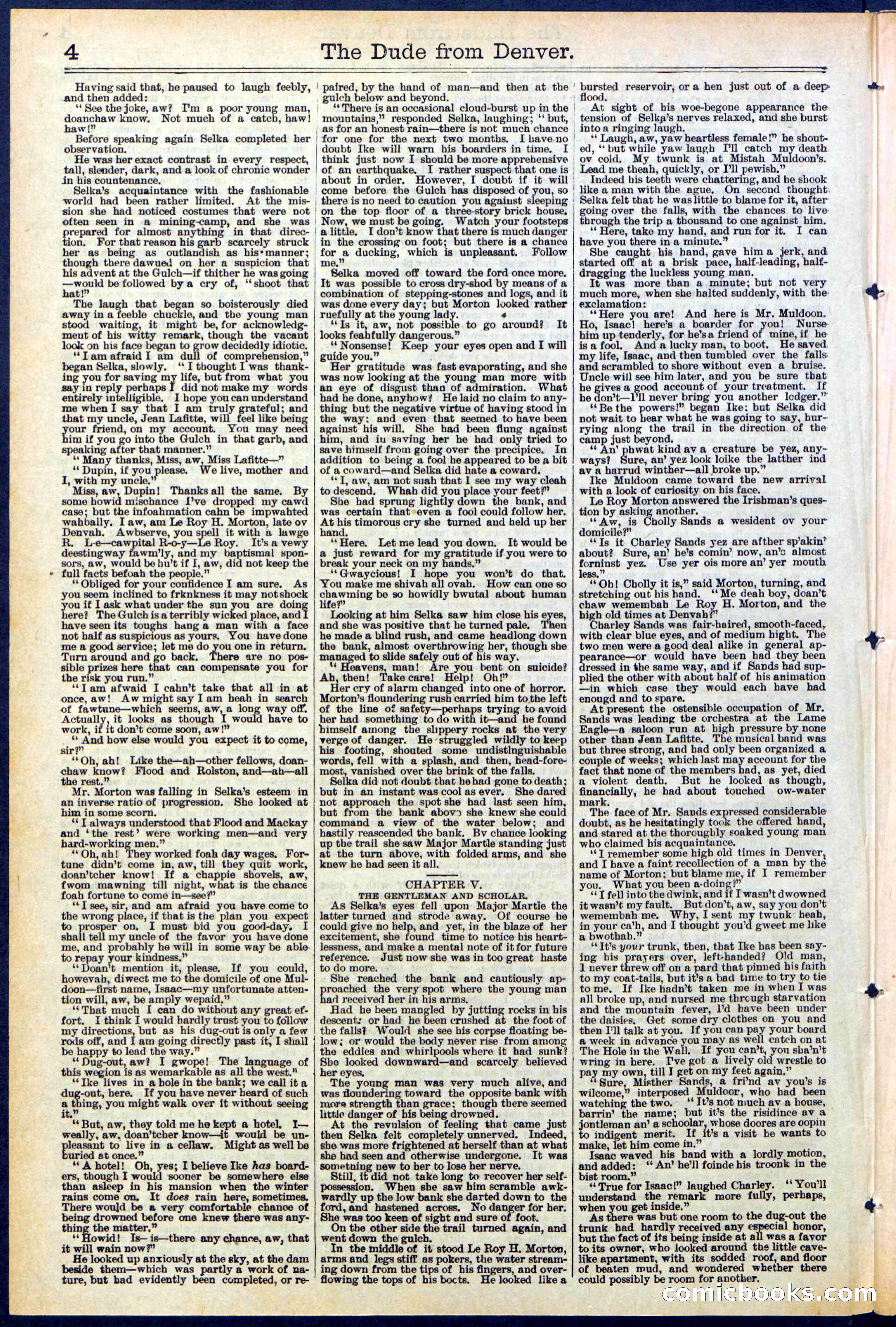 Beadle's New York Dime Library, No. 503 — page 4 of 32