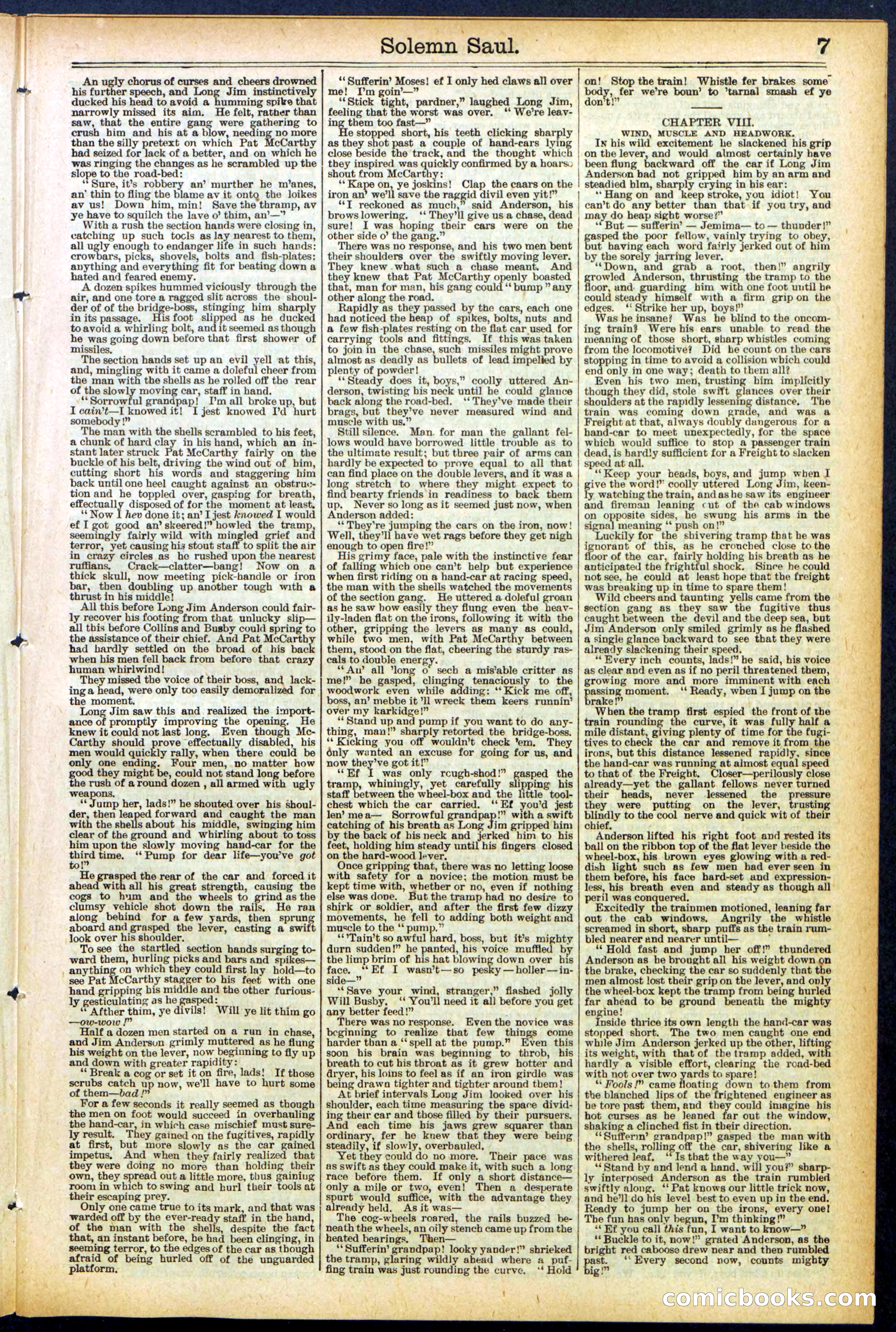 Beadle's New York Dime Library No. 504 — page 7 of 32