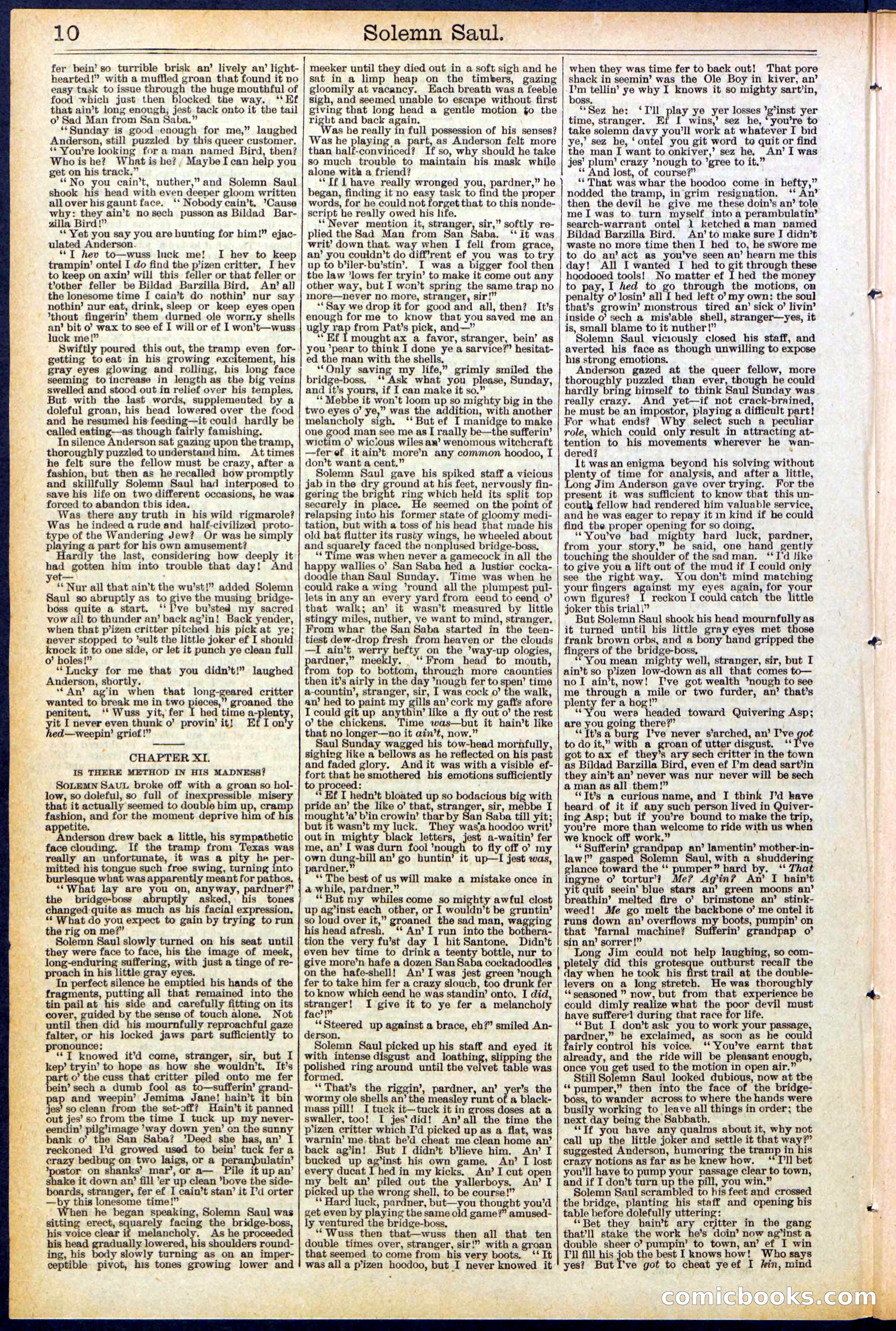 Beadle's New York Dime Library No. 504 — page 10 of 32