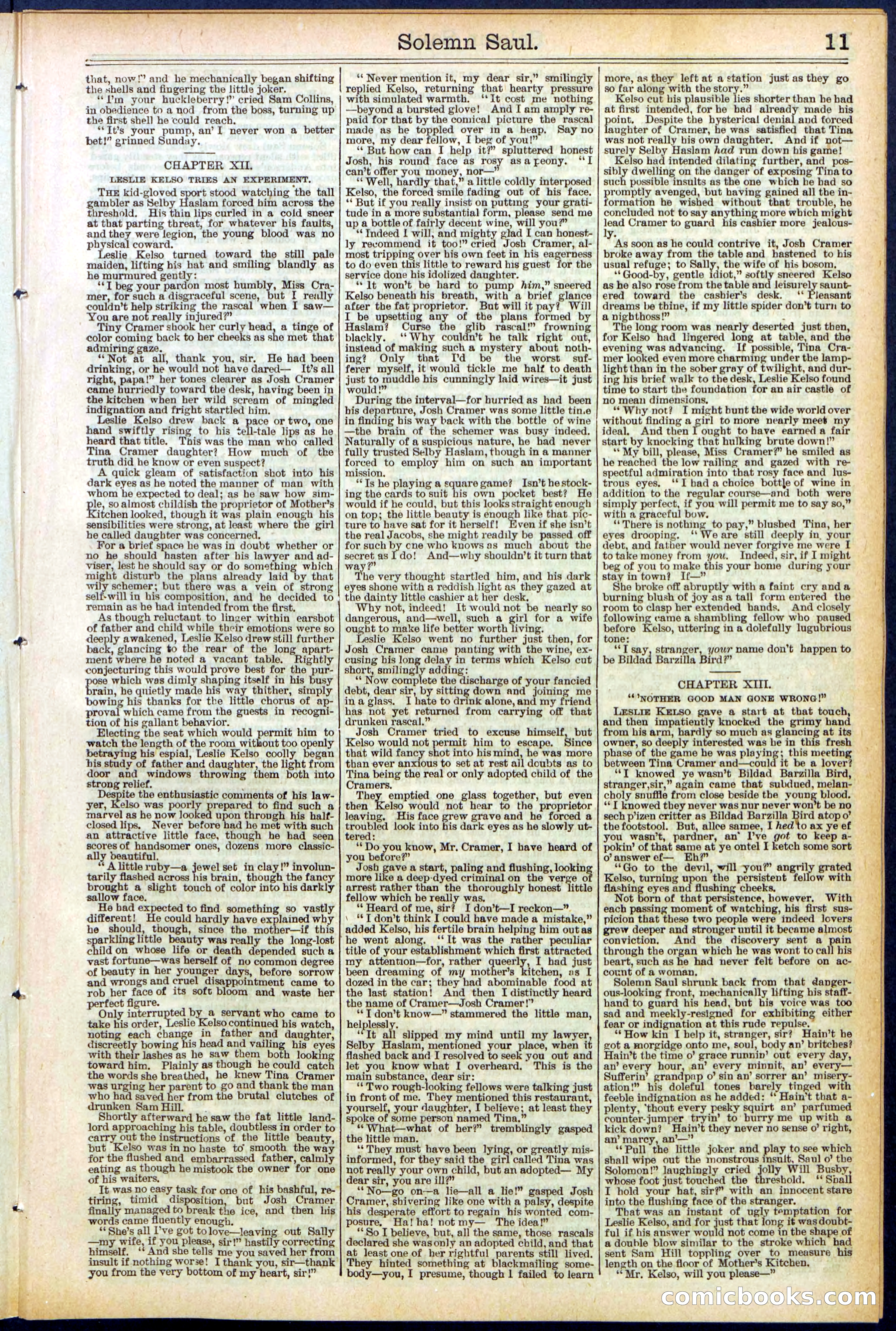 Beadle's New York Dime Library No. 504 — page 11 of 32