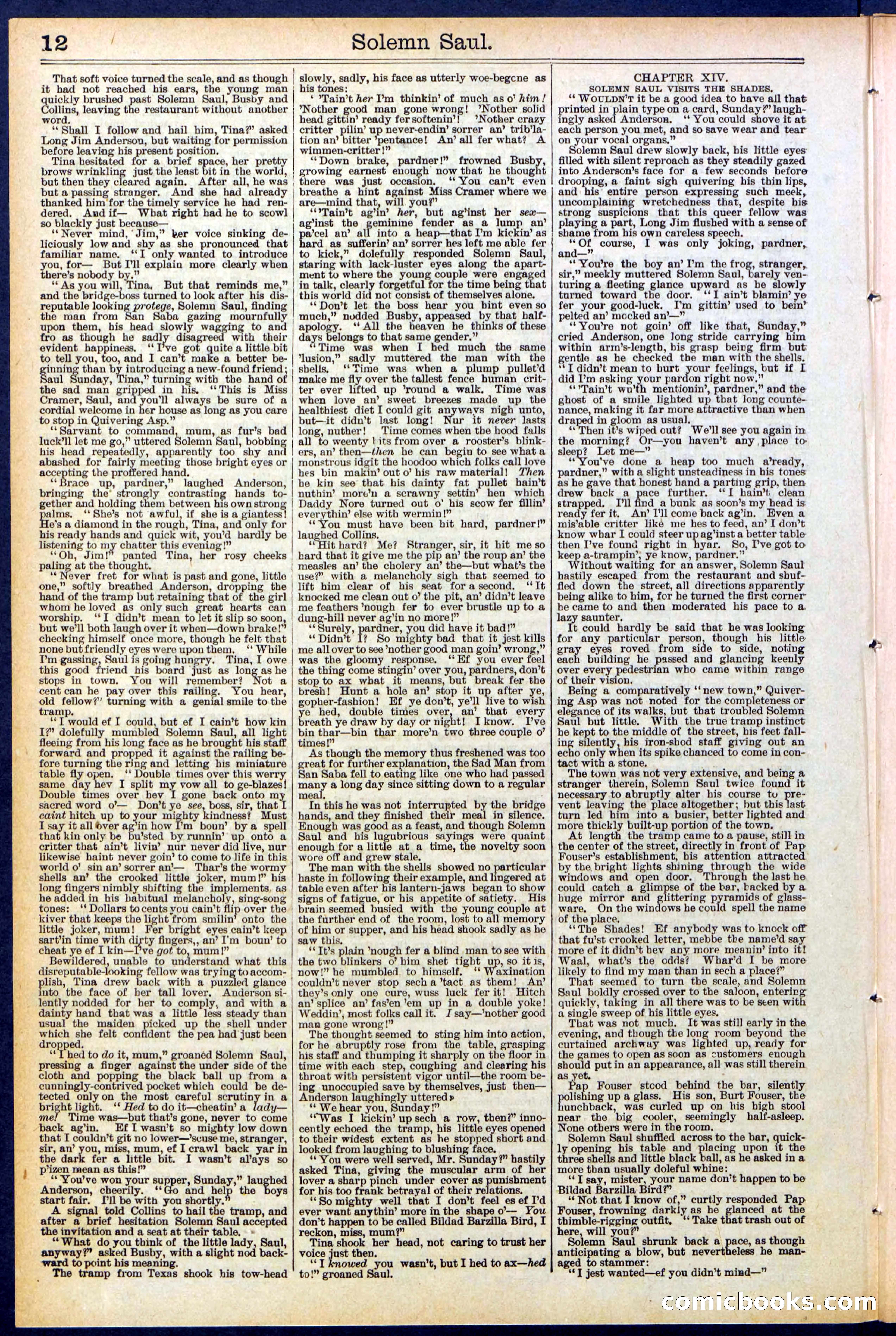 Beadle's New York Dime Library No. 504 — page 12 of 32