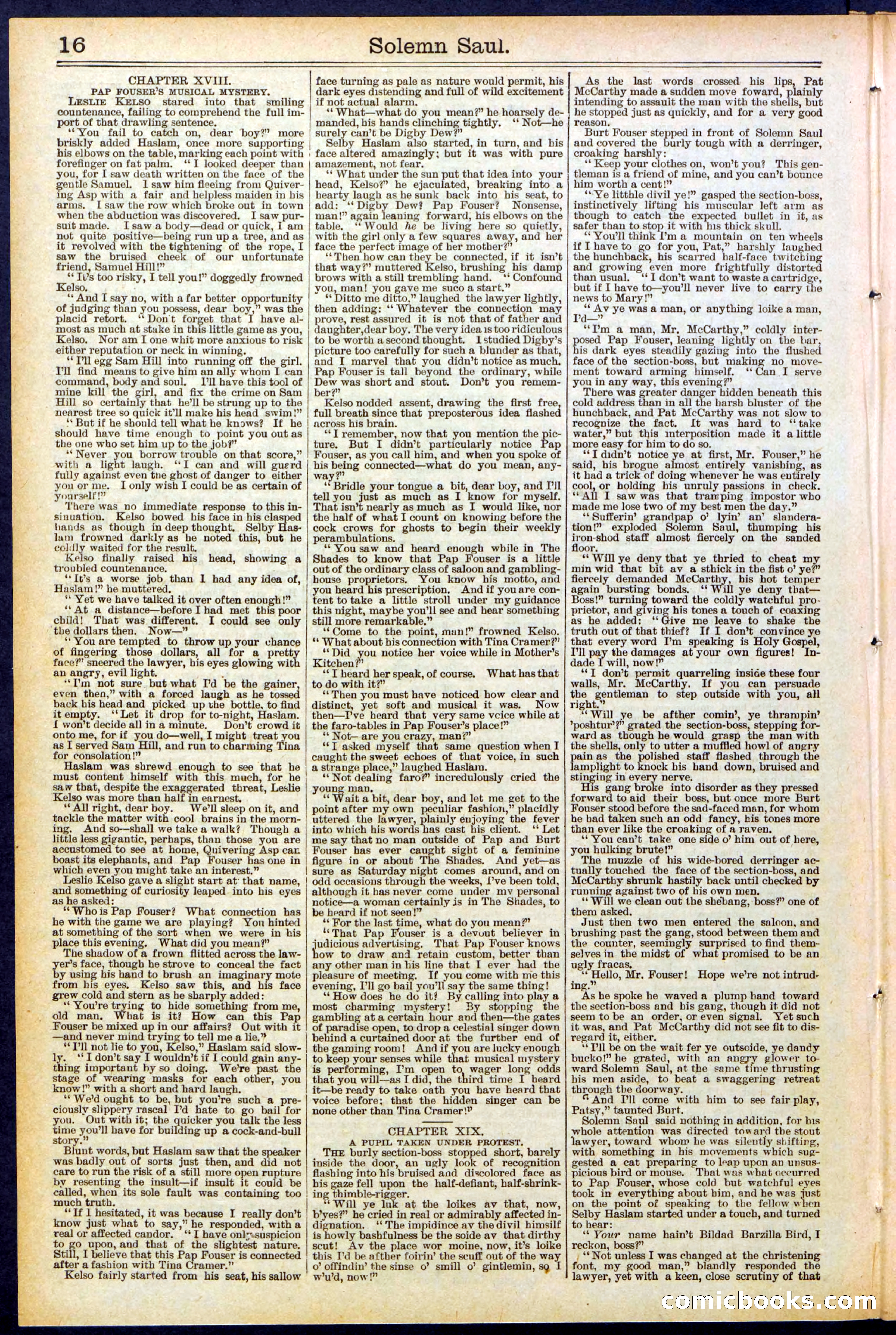 Beadle's New York Dime Library No. 504 — page 16 of 32