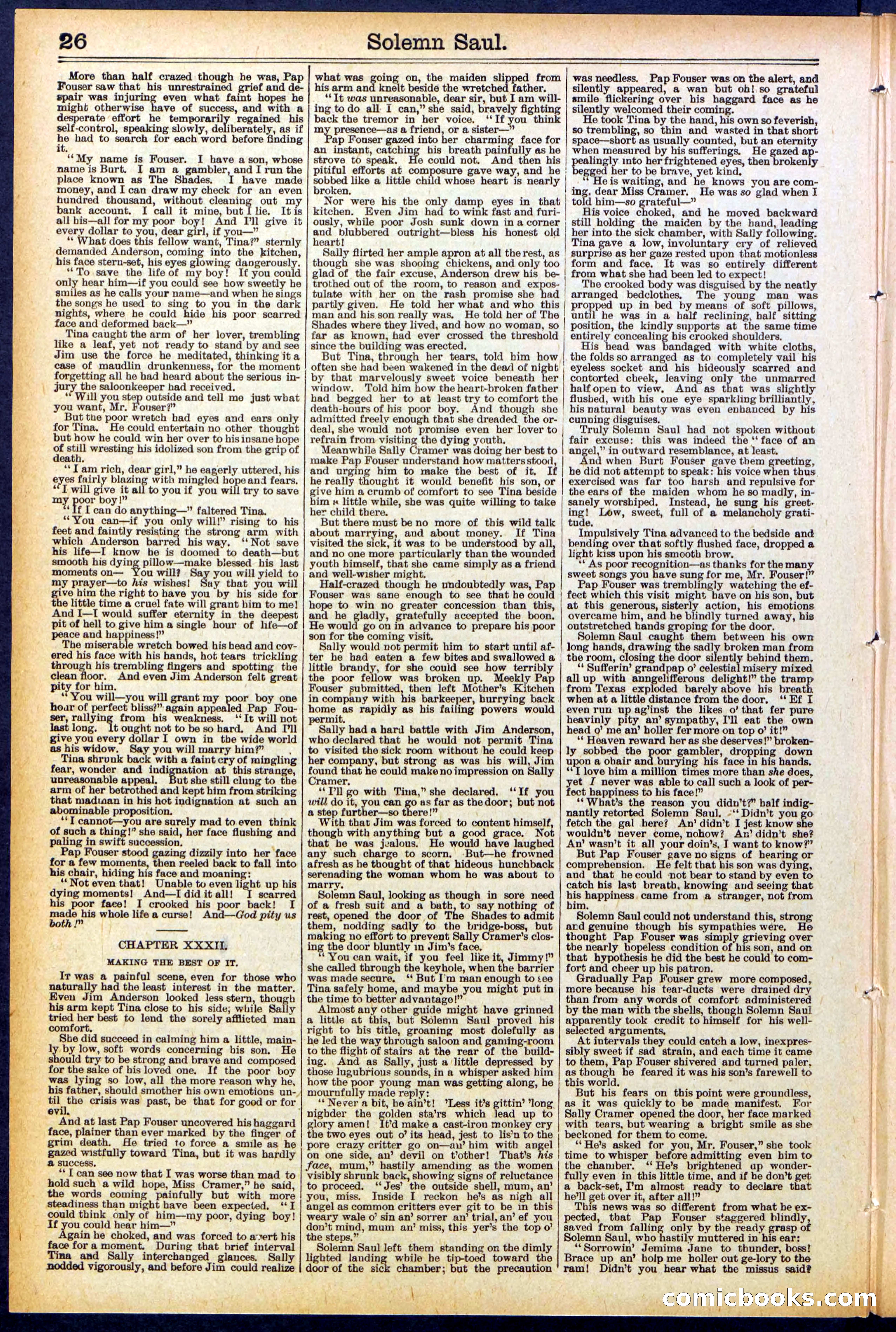 Beadle's New York Dime Library No. 504 — page 26 of 32