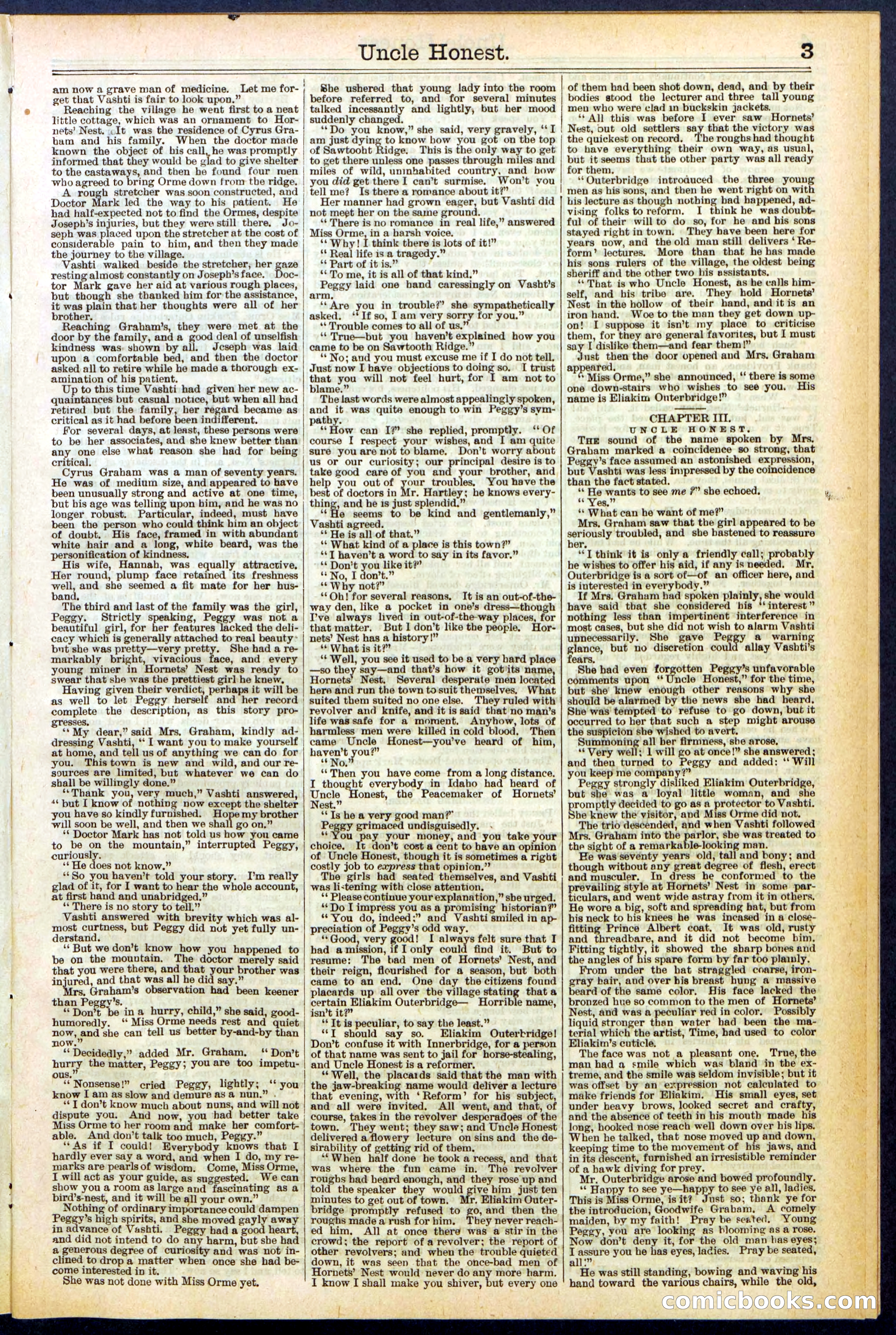 Beadle's New York Dime Library, No. 506 — page 3 of 32