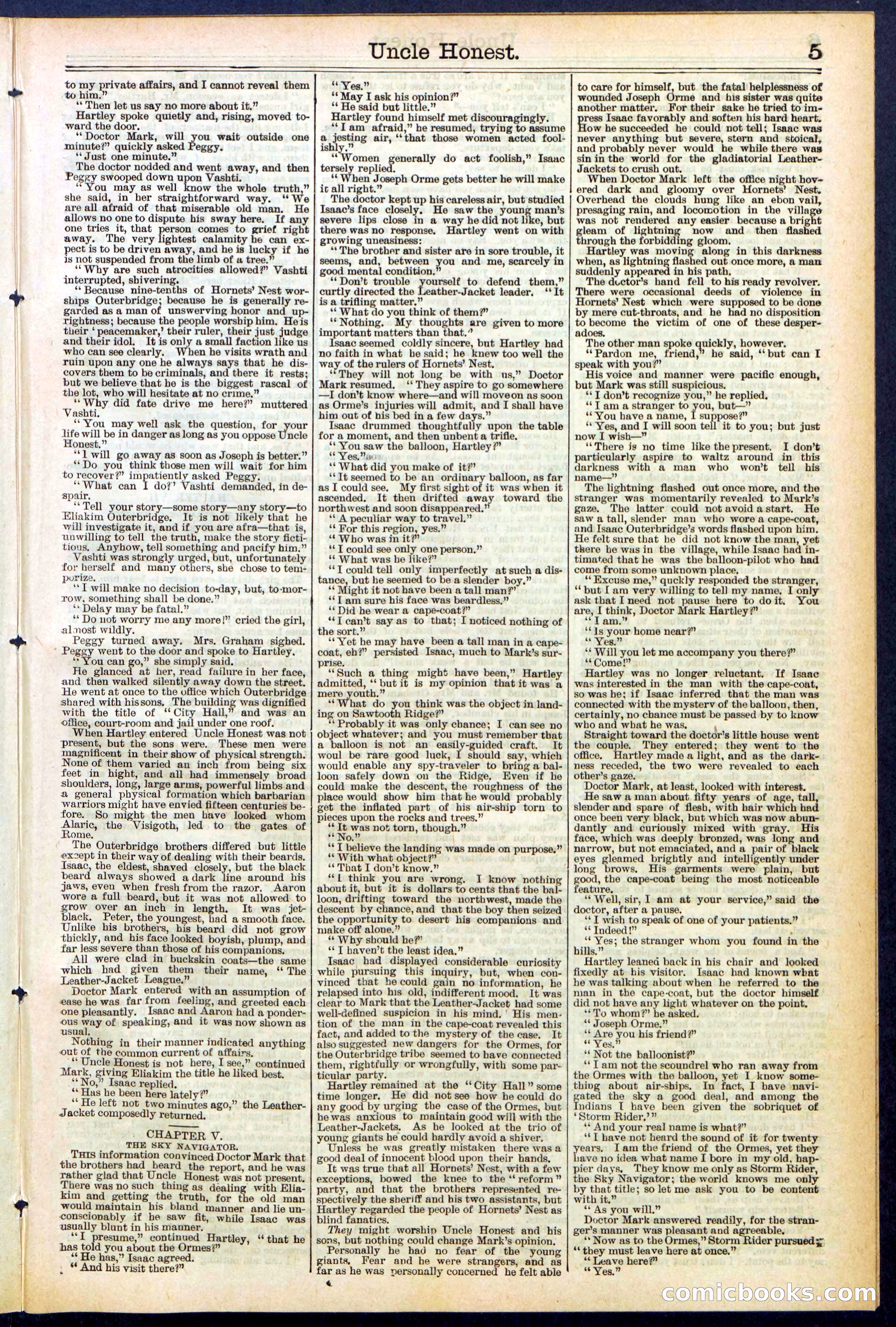 Beadle's New York Dime Library, No. 506 — page 5 of 32