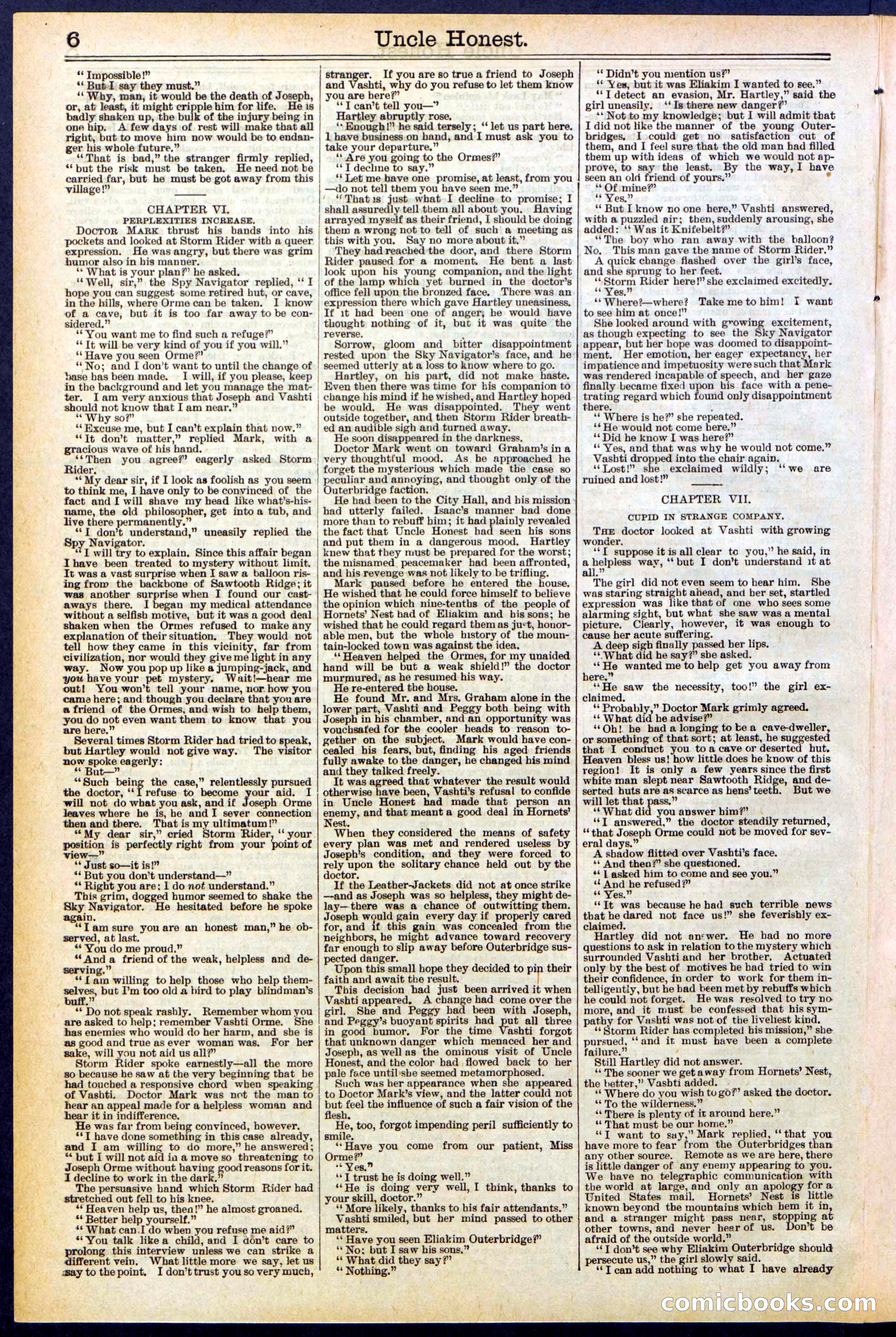 Beadle's New York Dime Library, No. 506 — page 6 of 32