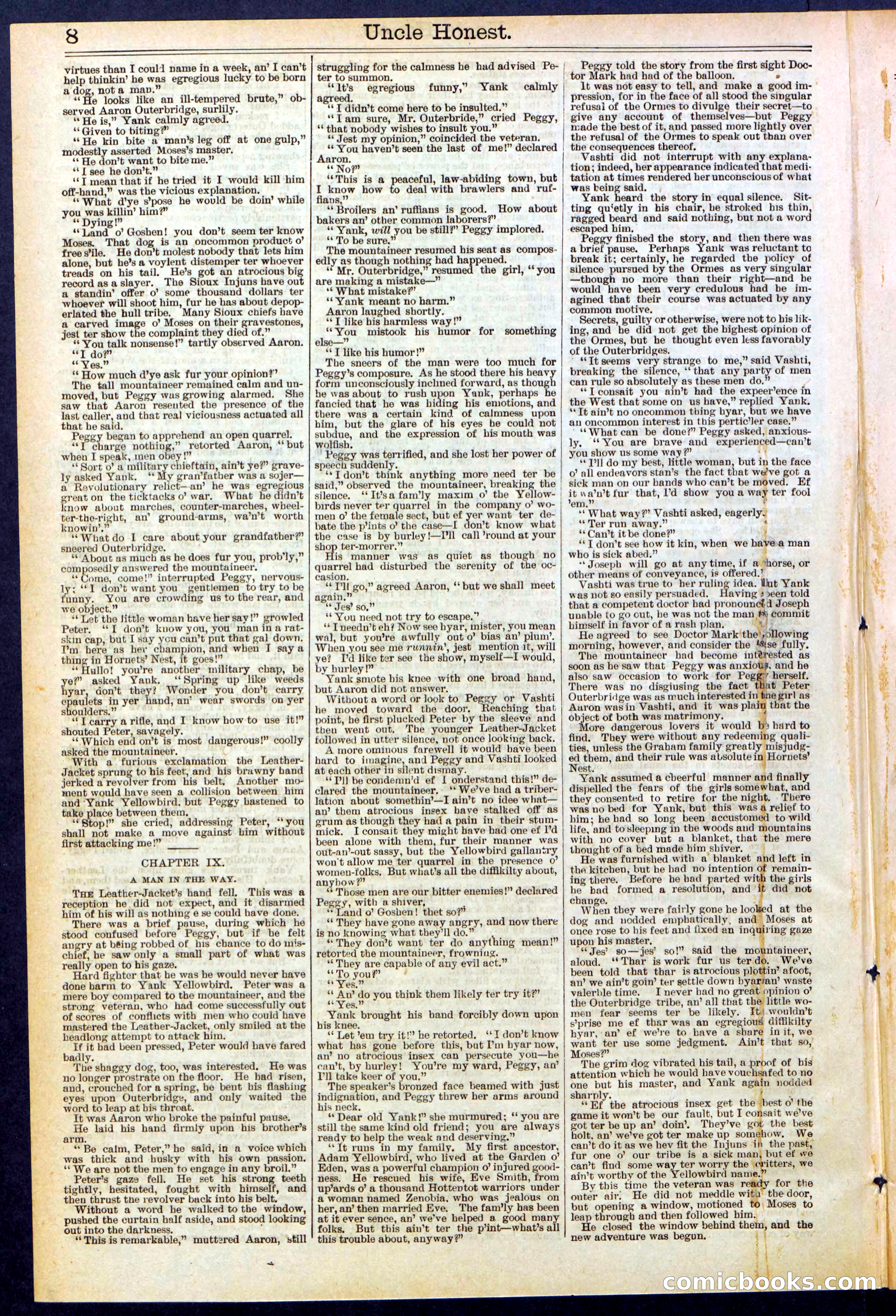 Beadle's New York Dime Library, No. 506 — page 8 of 32