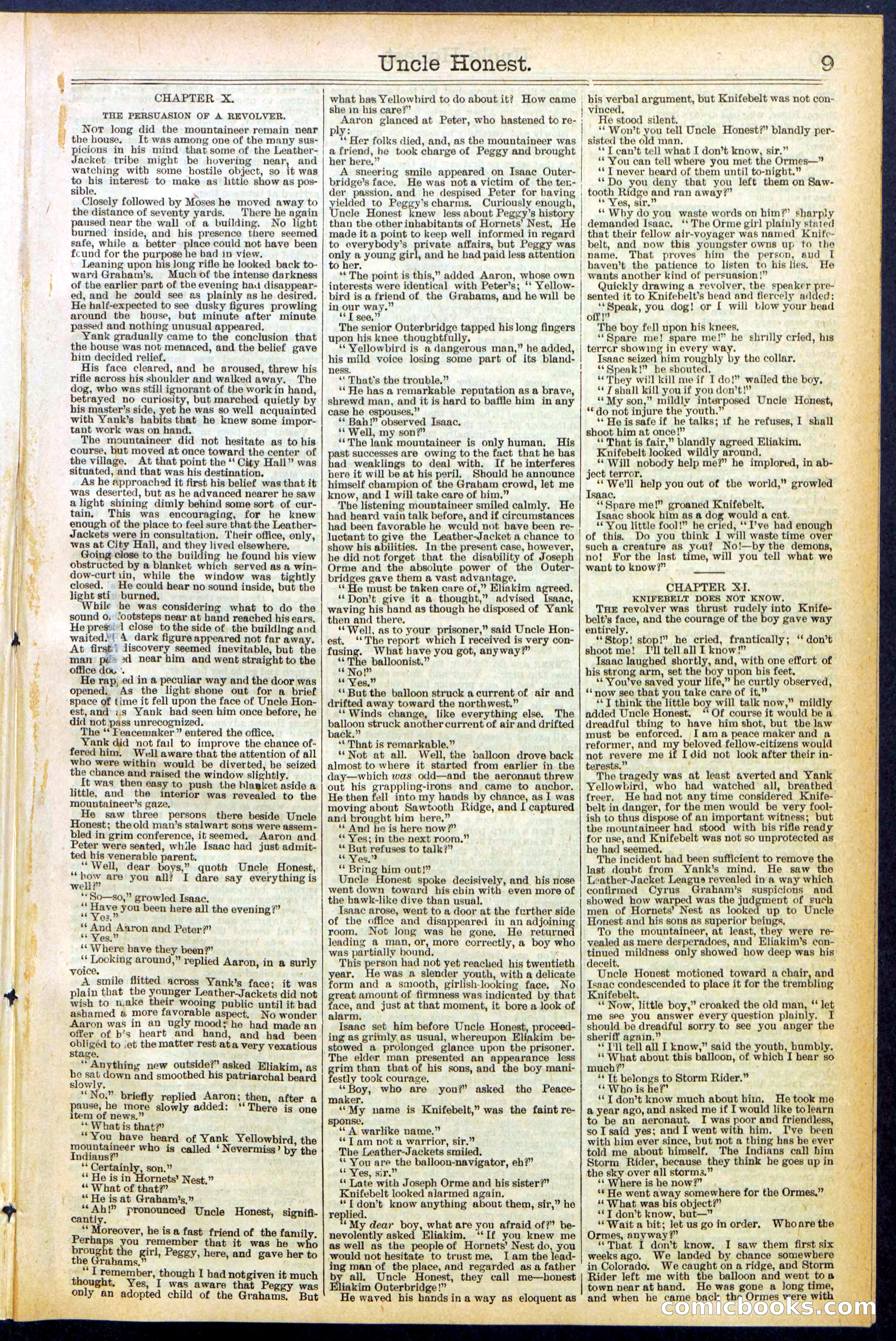 Beadle's New York Dime Library, No. 506 — page 9 of 32