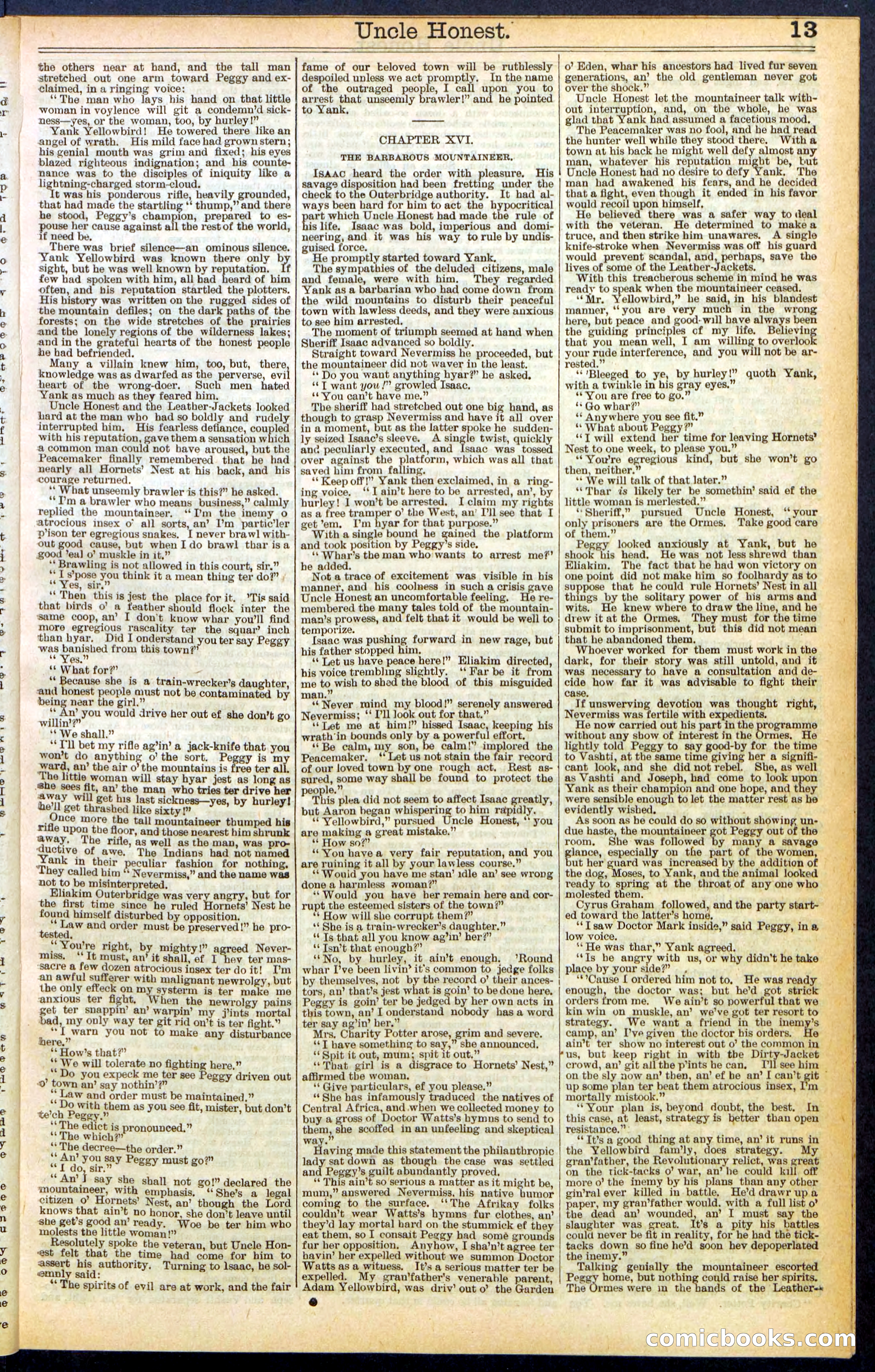 Beadle's New York Dime Library, No. 506 — page 13 of 32
