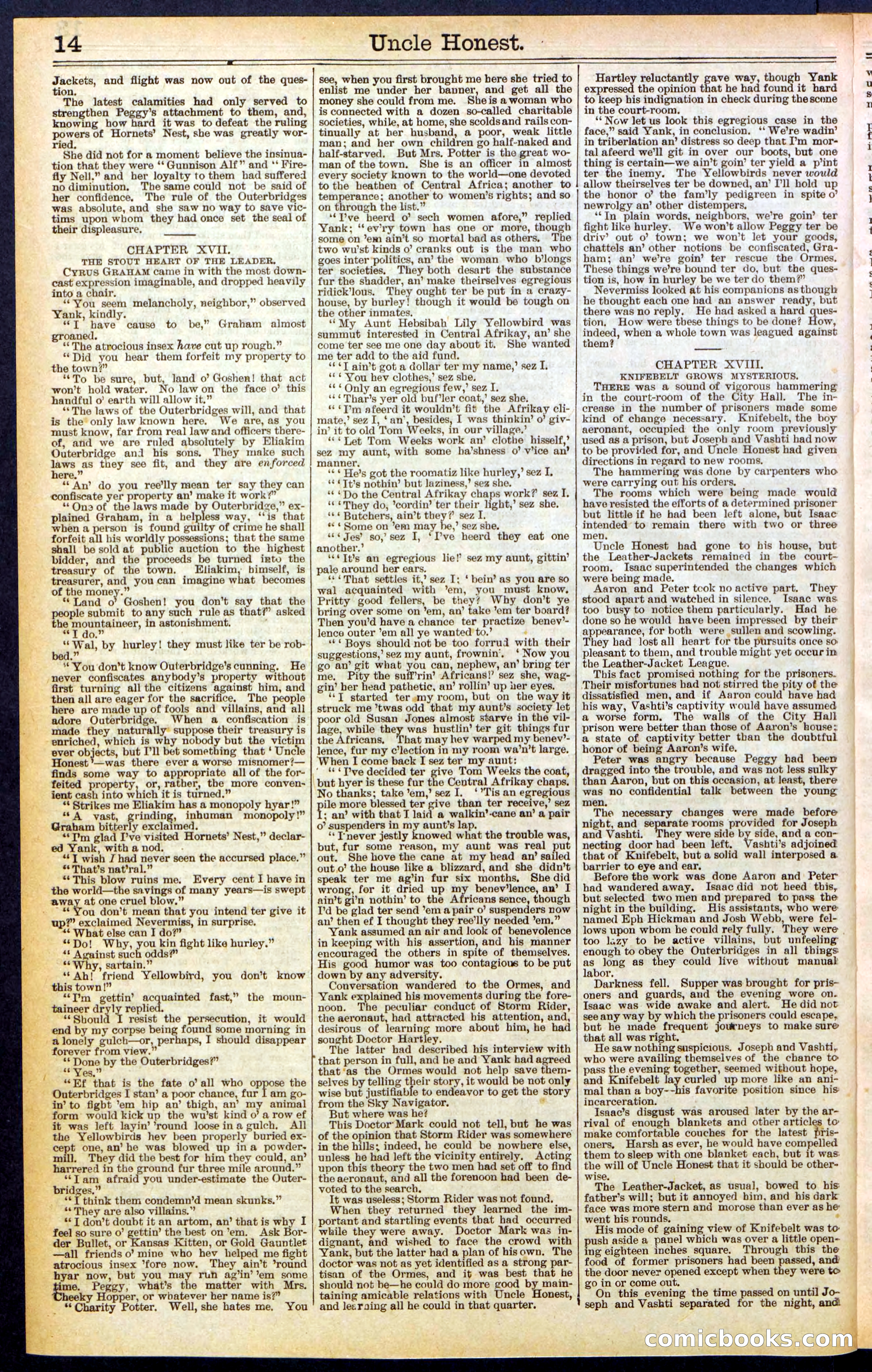 Beadle's New York Dime Library, No. 506 — page 14 of 32