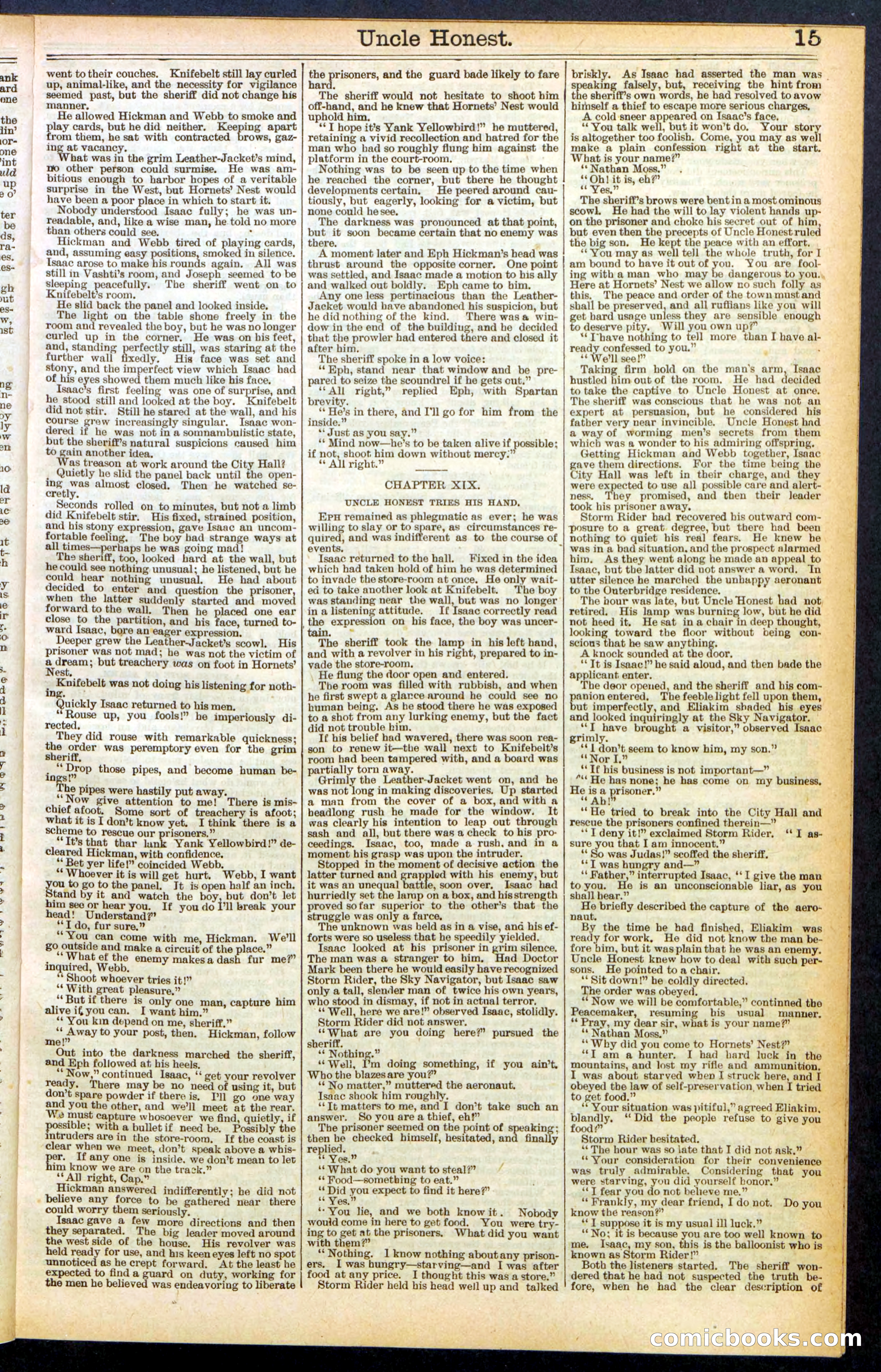 Beadle's New York Dime Library, No. 506 — page 15 of 32