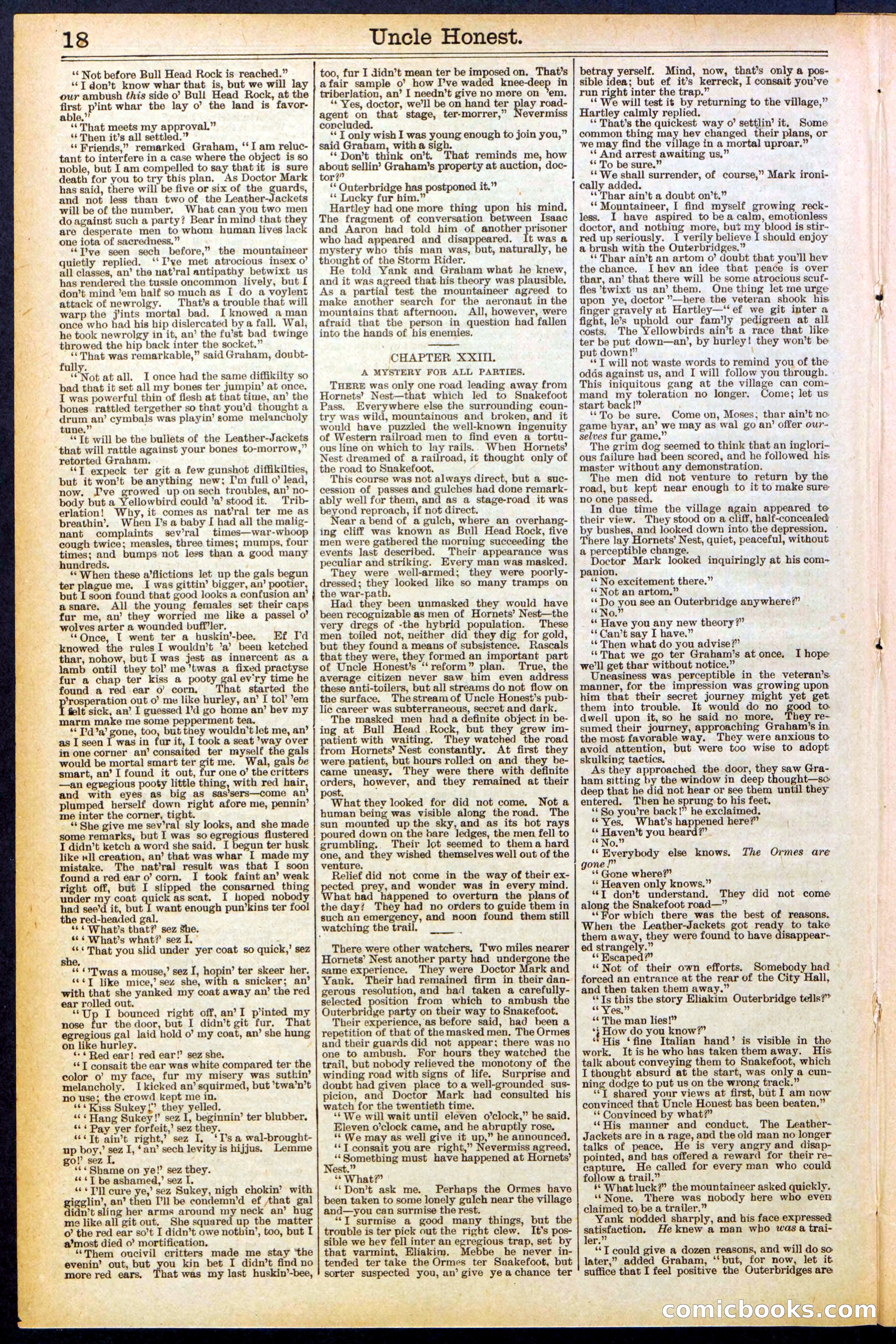 Beadle's New York Dime Library, No. 506 — page 18 of 32