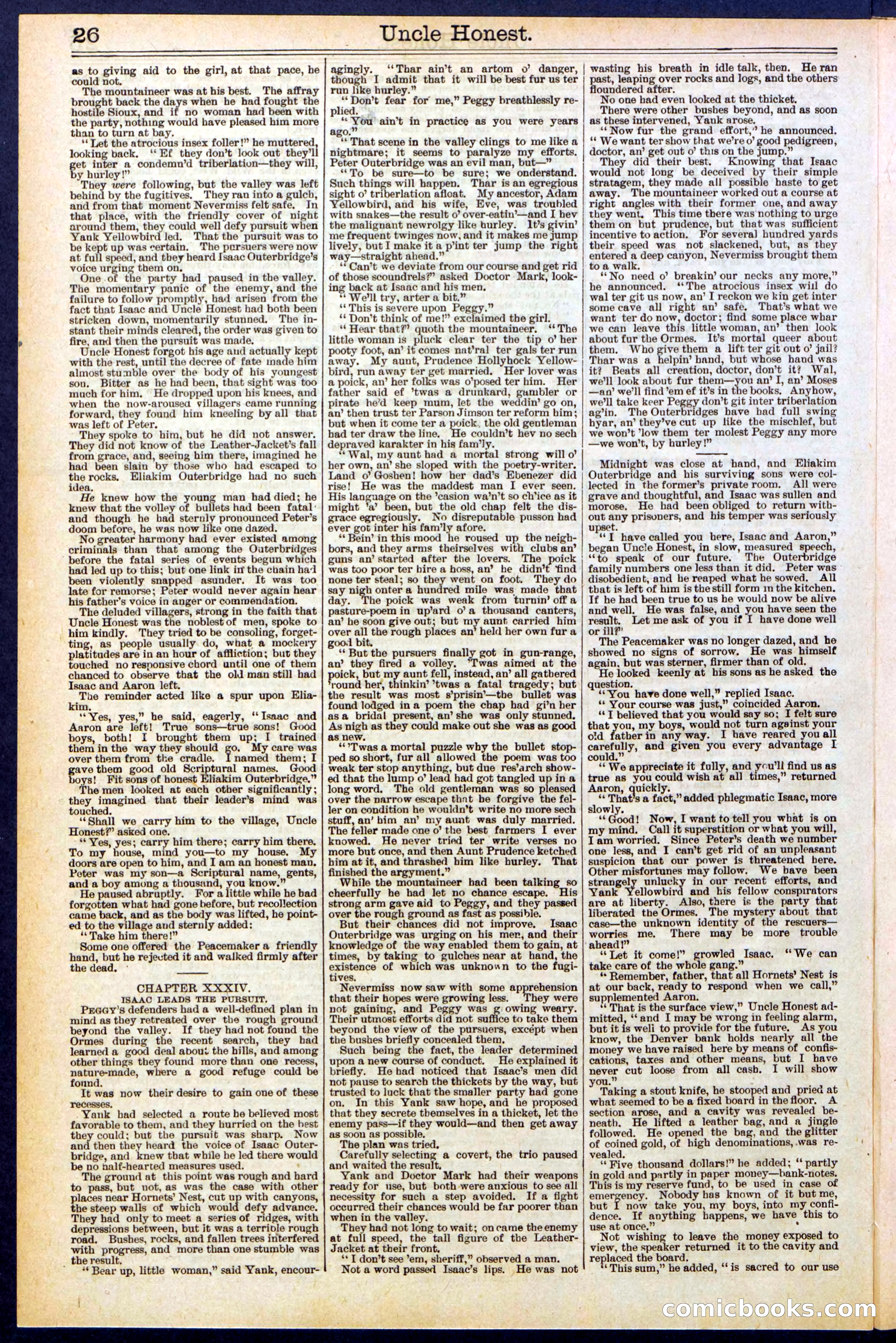 Beadle's New York Dime Library, No. 506 — page 26 of 32