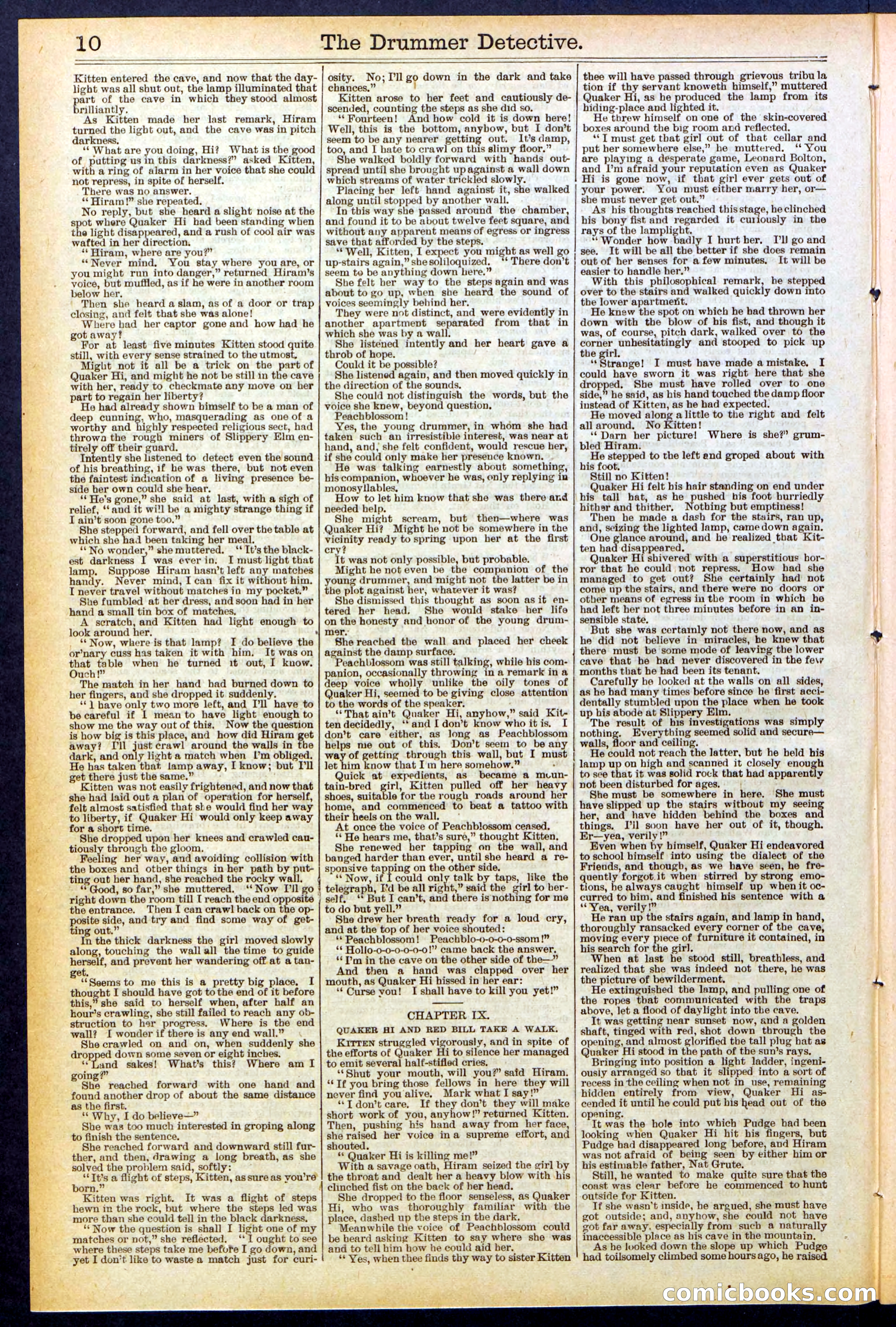 Beadle's Dime Library No. 507 — page 10 of 32