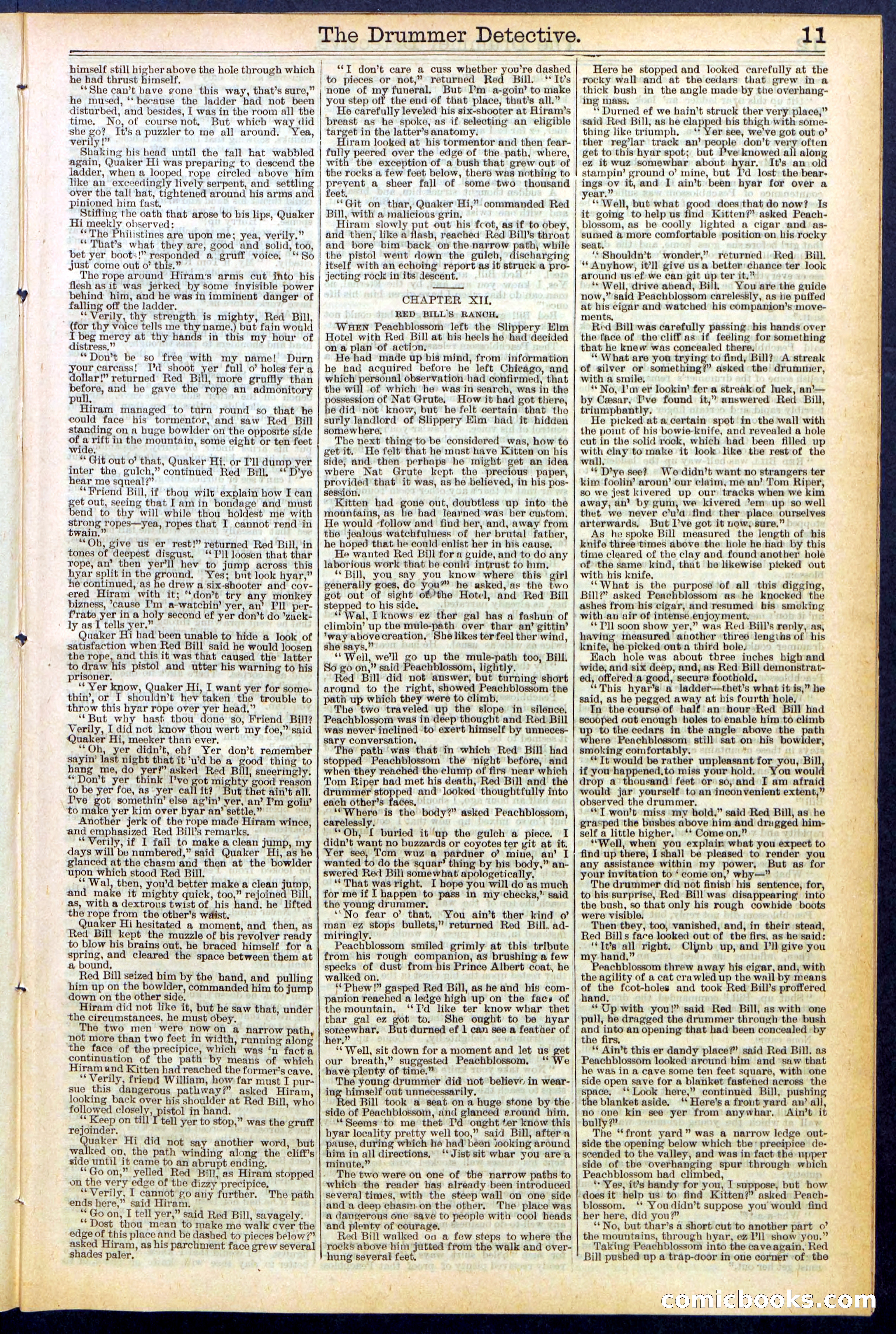 Beadle's Dime Library No. 507 — page 11 of 32