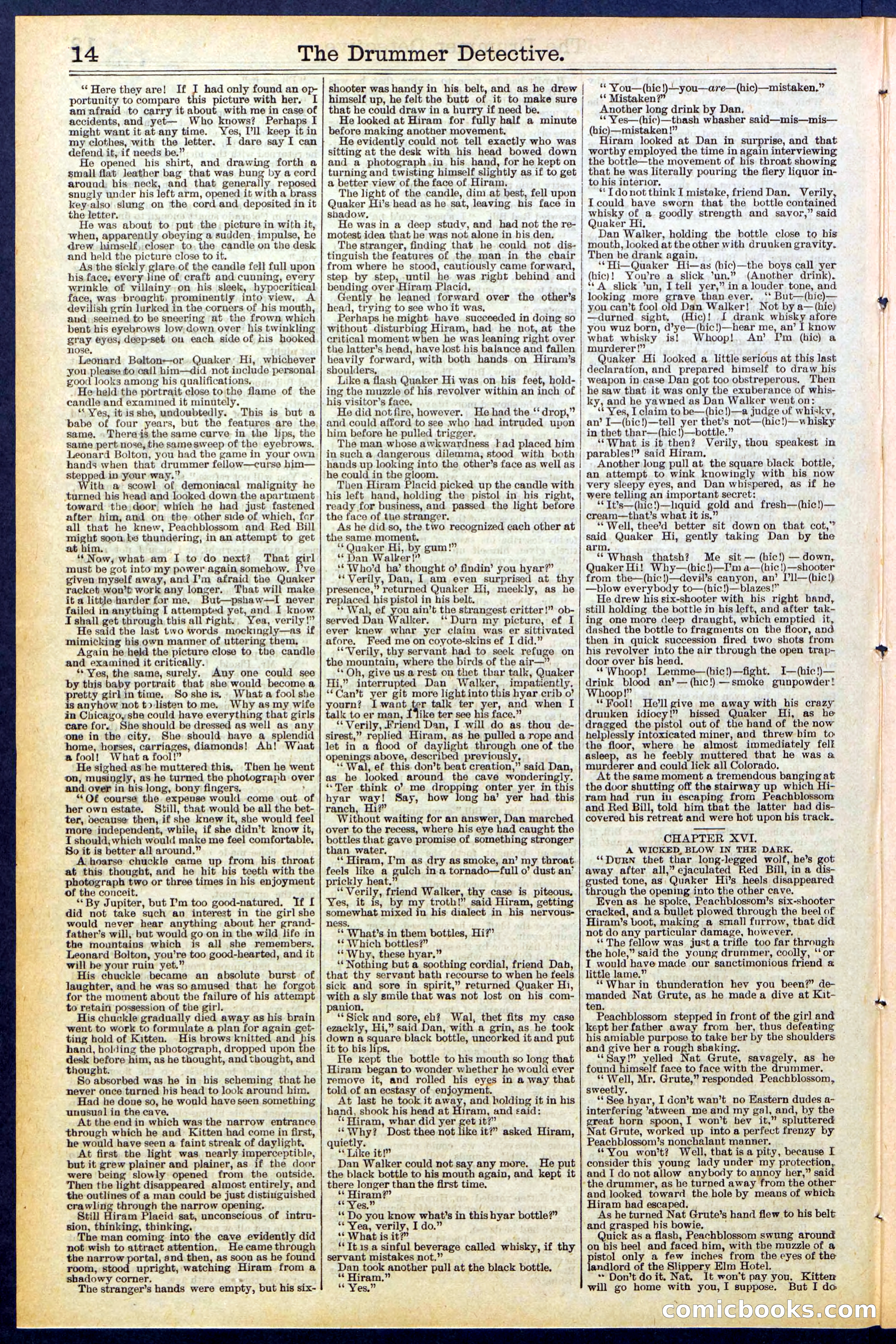 Beadle's Dime Library No. 507 — page 14 of 32