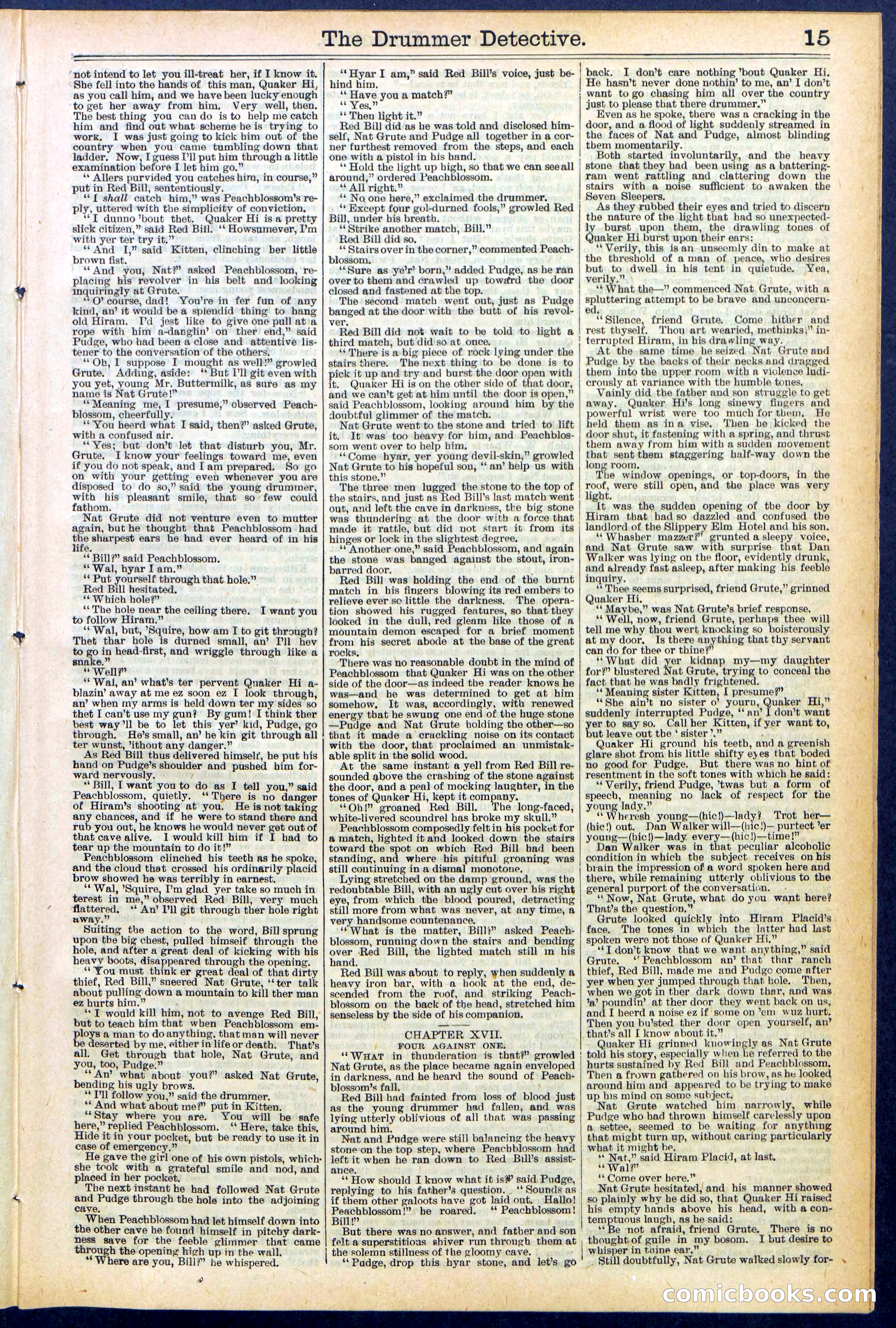 Beadle's Dime Library No. 507 — page 15 of 32