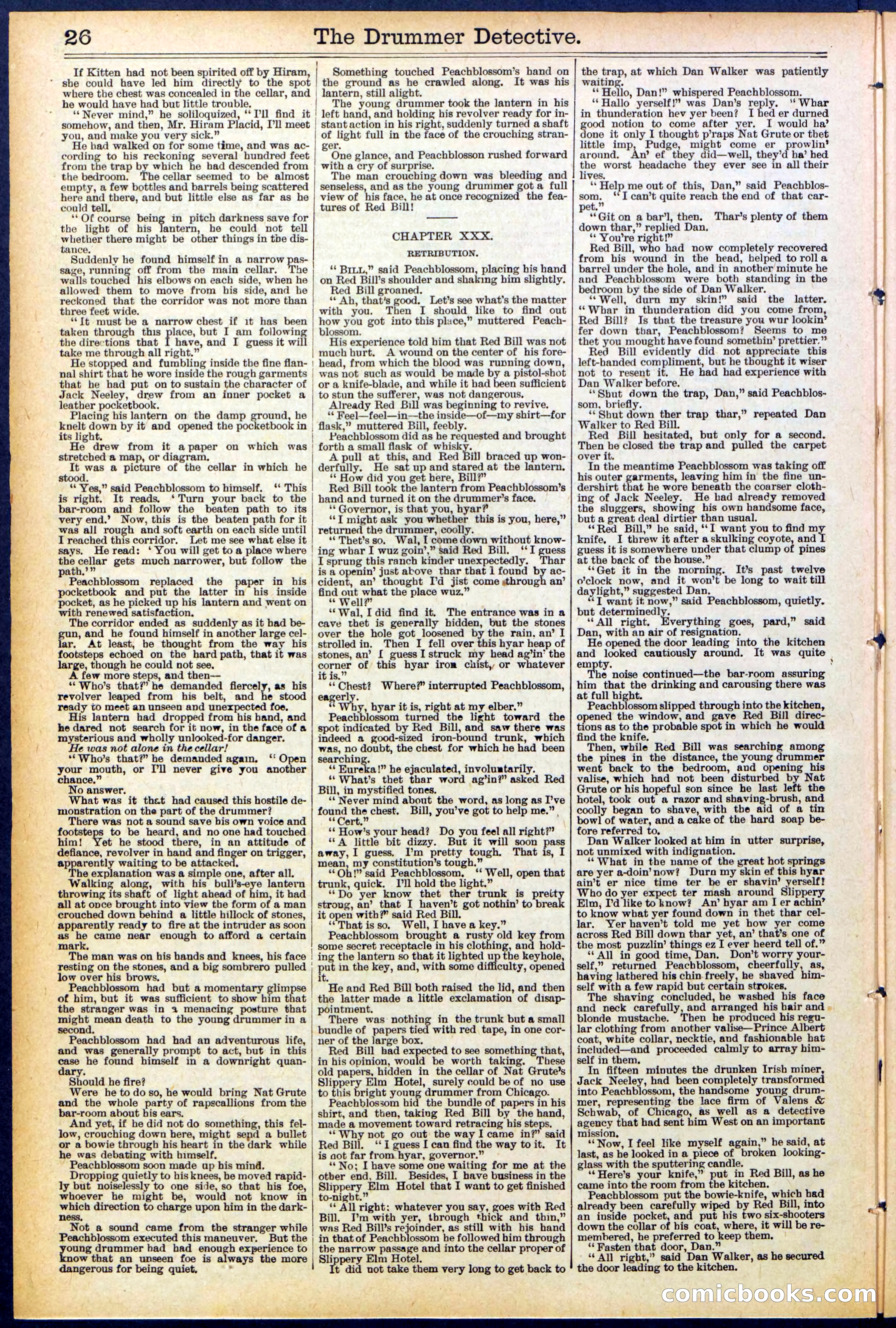 Beadle's Dime Library No. 507 — page 26 of 32
