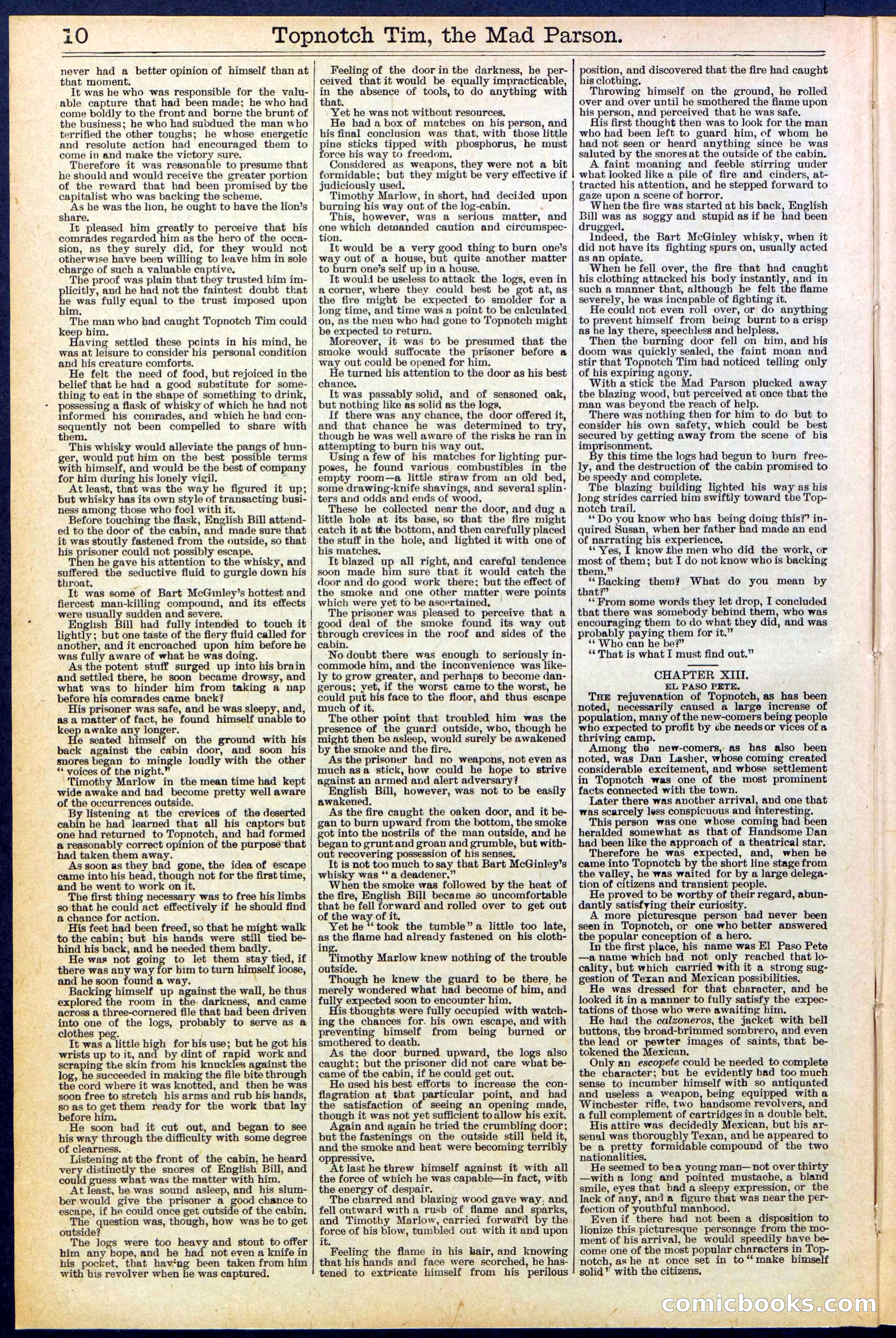 Beadle's New York Dime Library, No. 508 — page 10 of 32