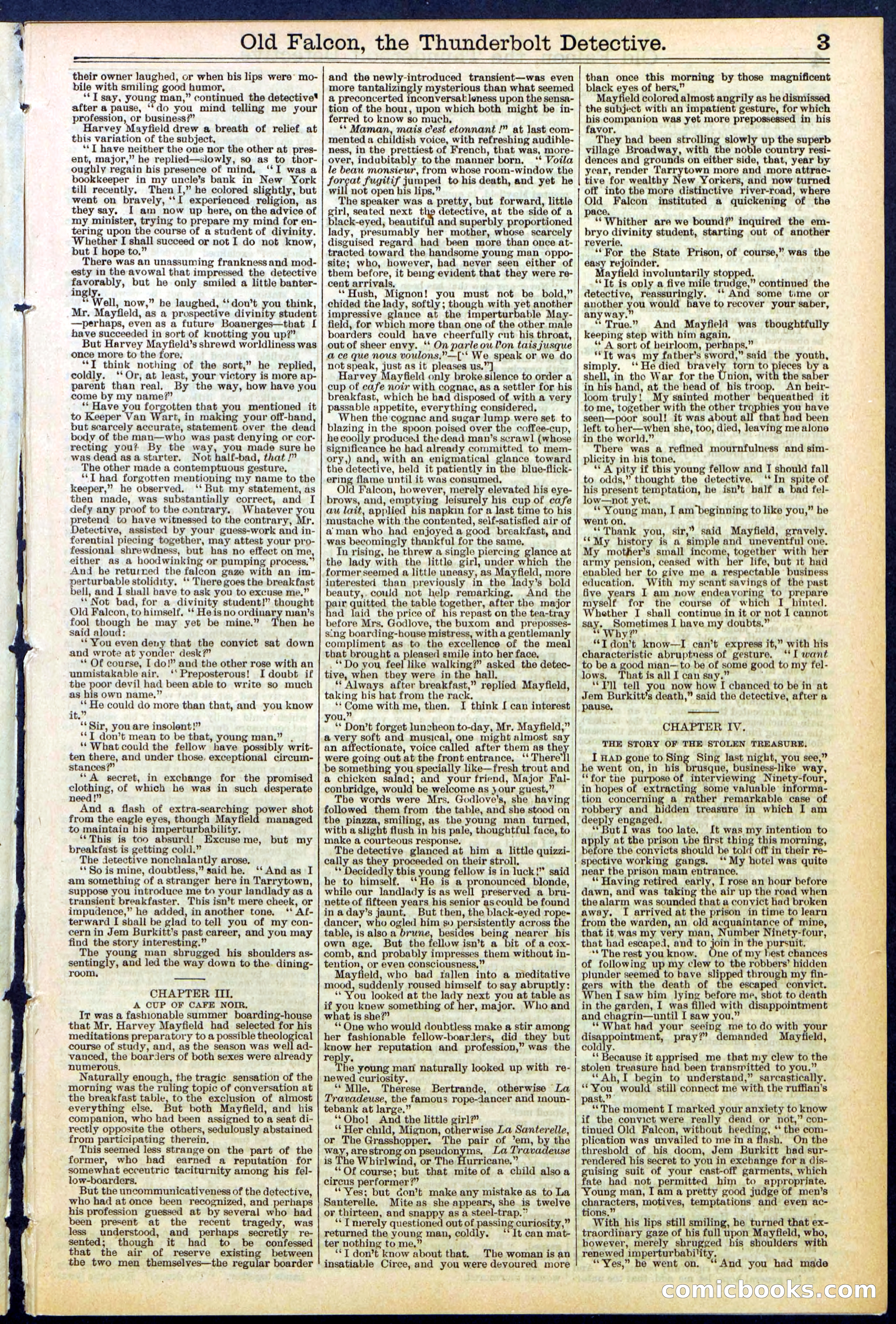 Beadle's Dime Library No. 509 — page 3 of 32