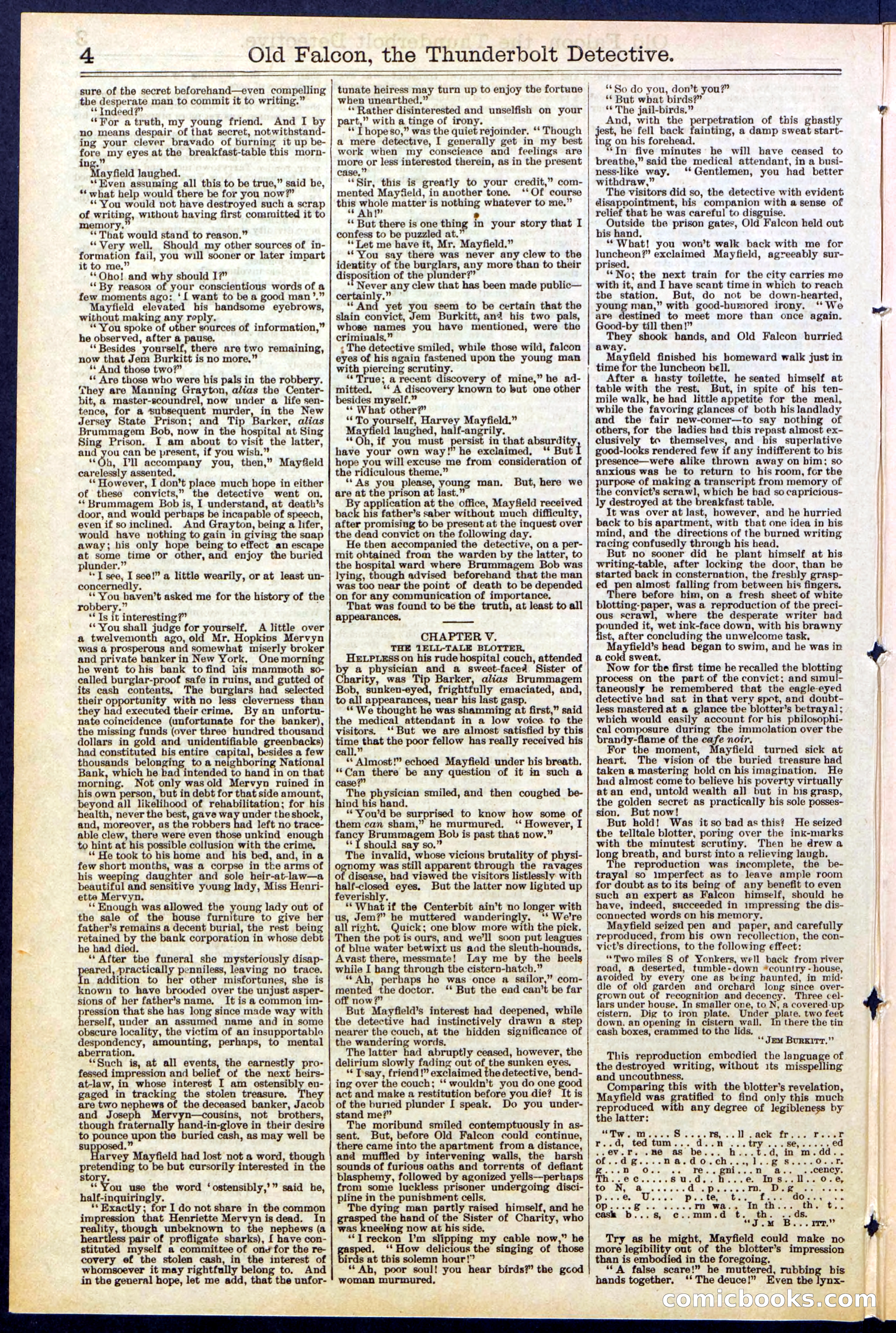 Beadle's Dime Library No. 509 — page 4 of 32
