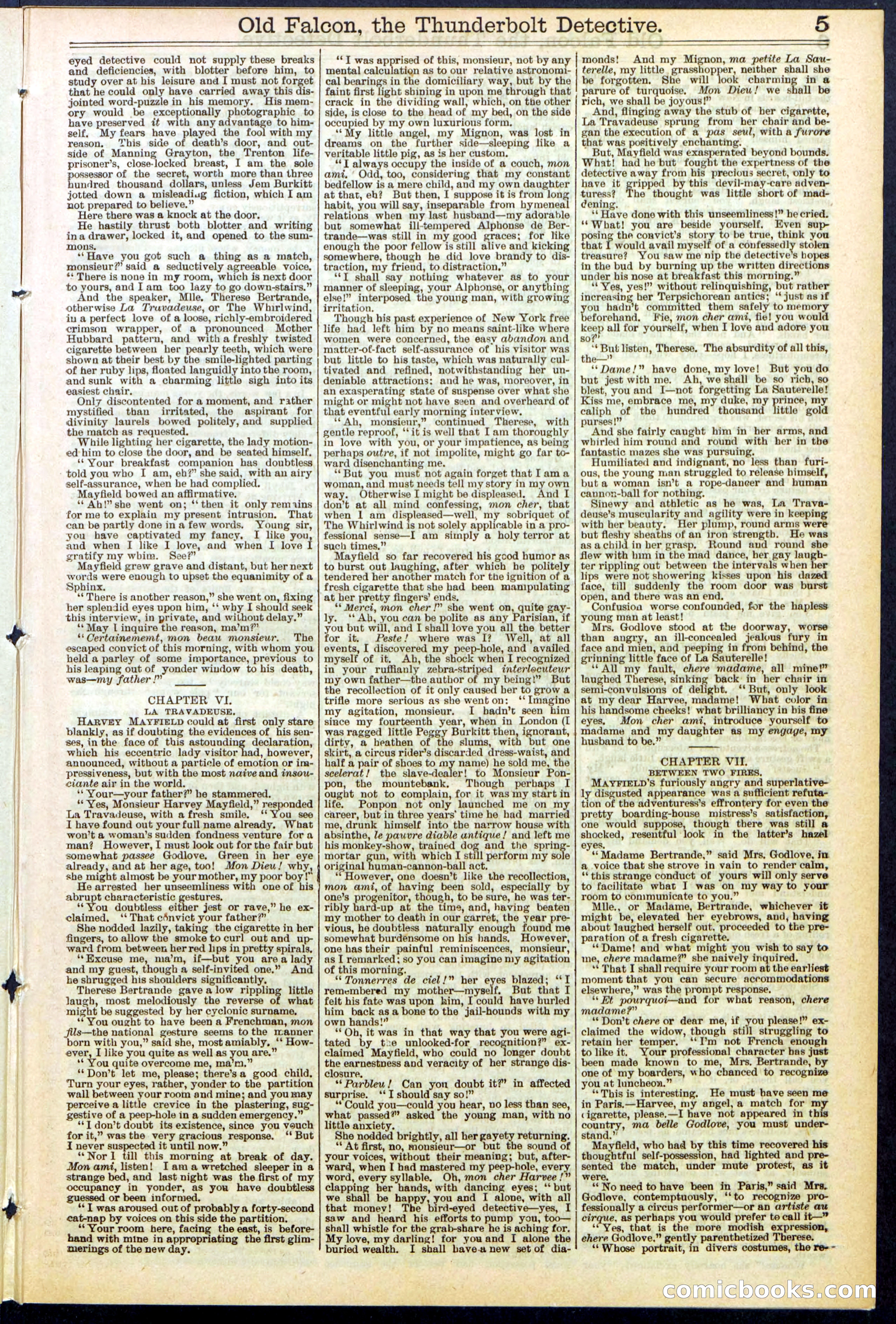 Beadle's Dime Library No. 509 — page 5 of 32
