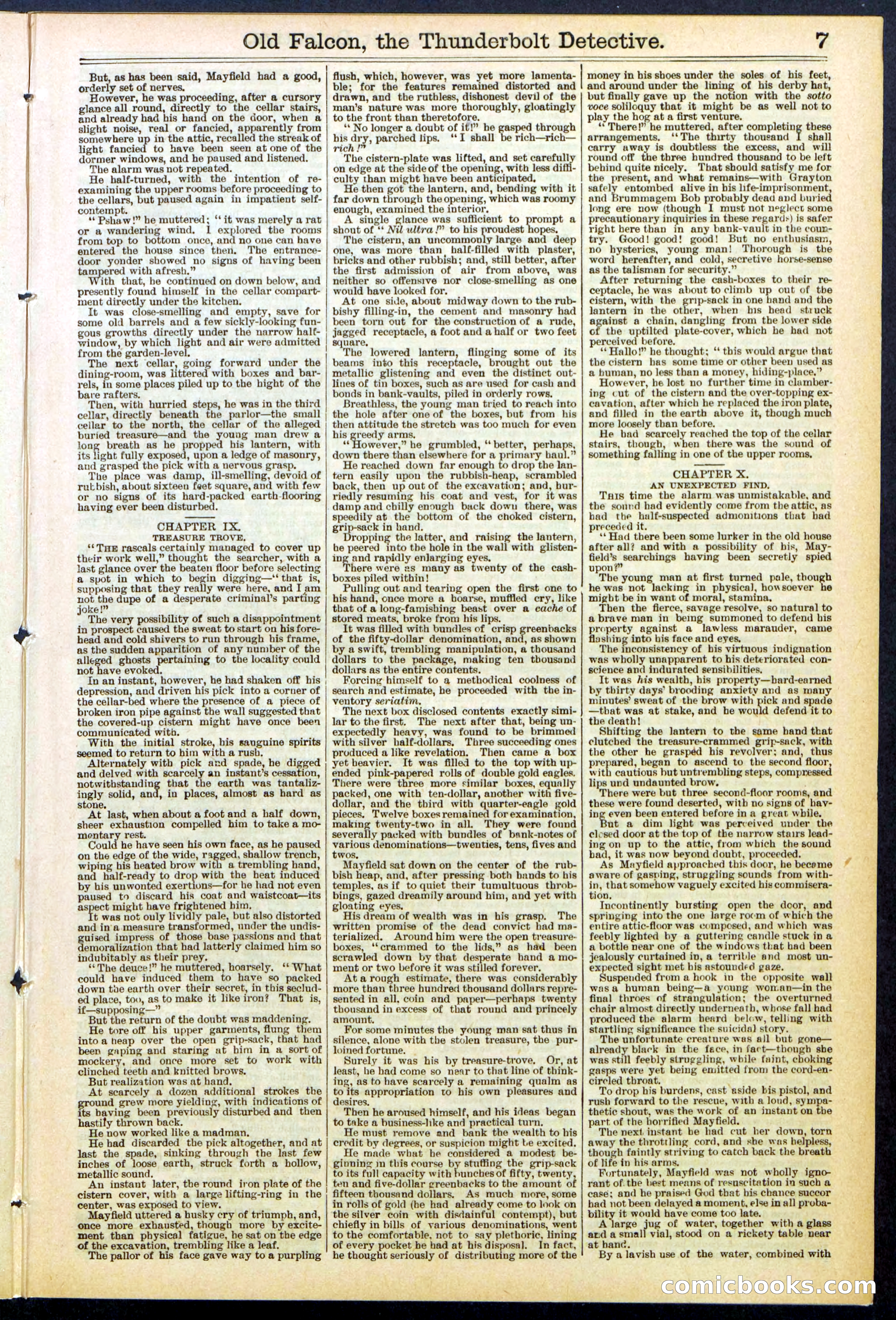 Beadle's Dime Library No. 509 — page 7 of 32
