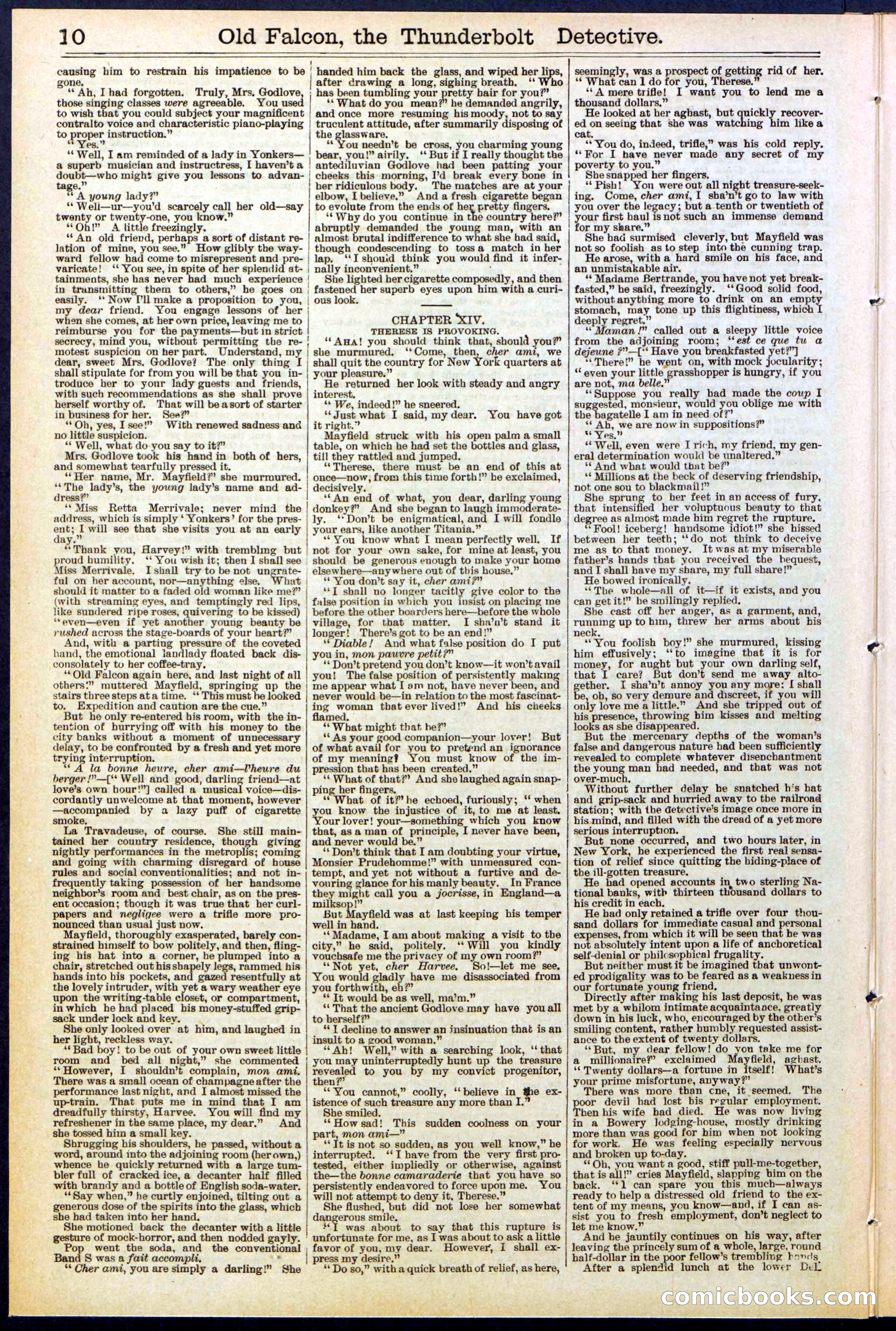 Beadle's Dime Library No. 509 — page 10 of 32