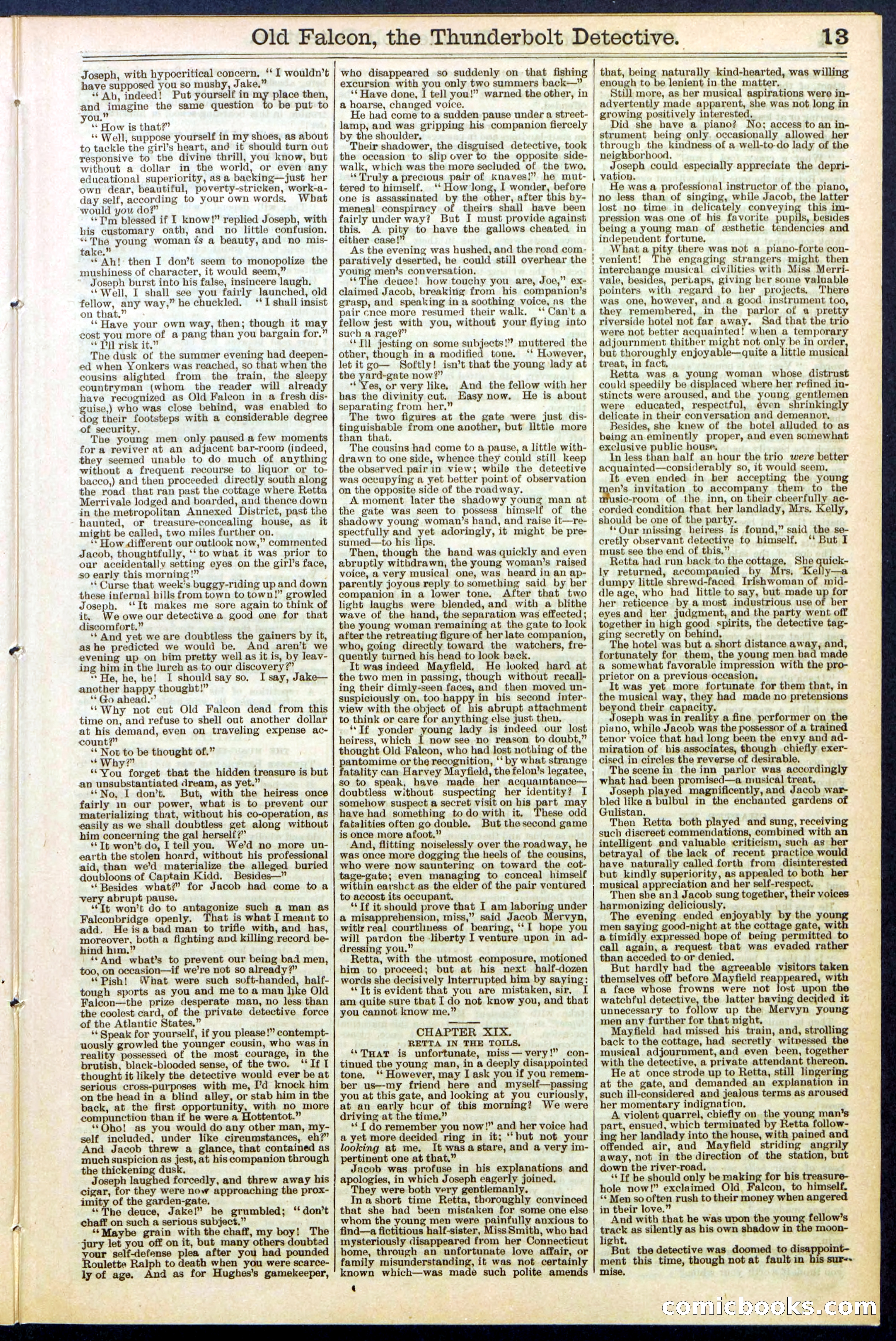 Beadle's Dime Library No. 509 — page 13 of 32