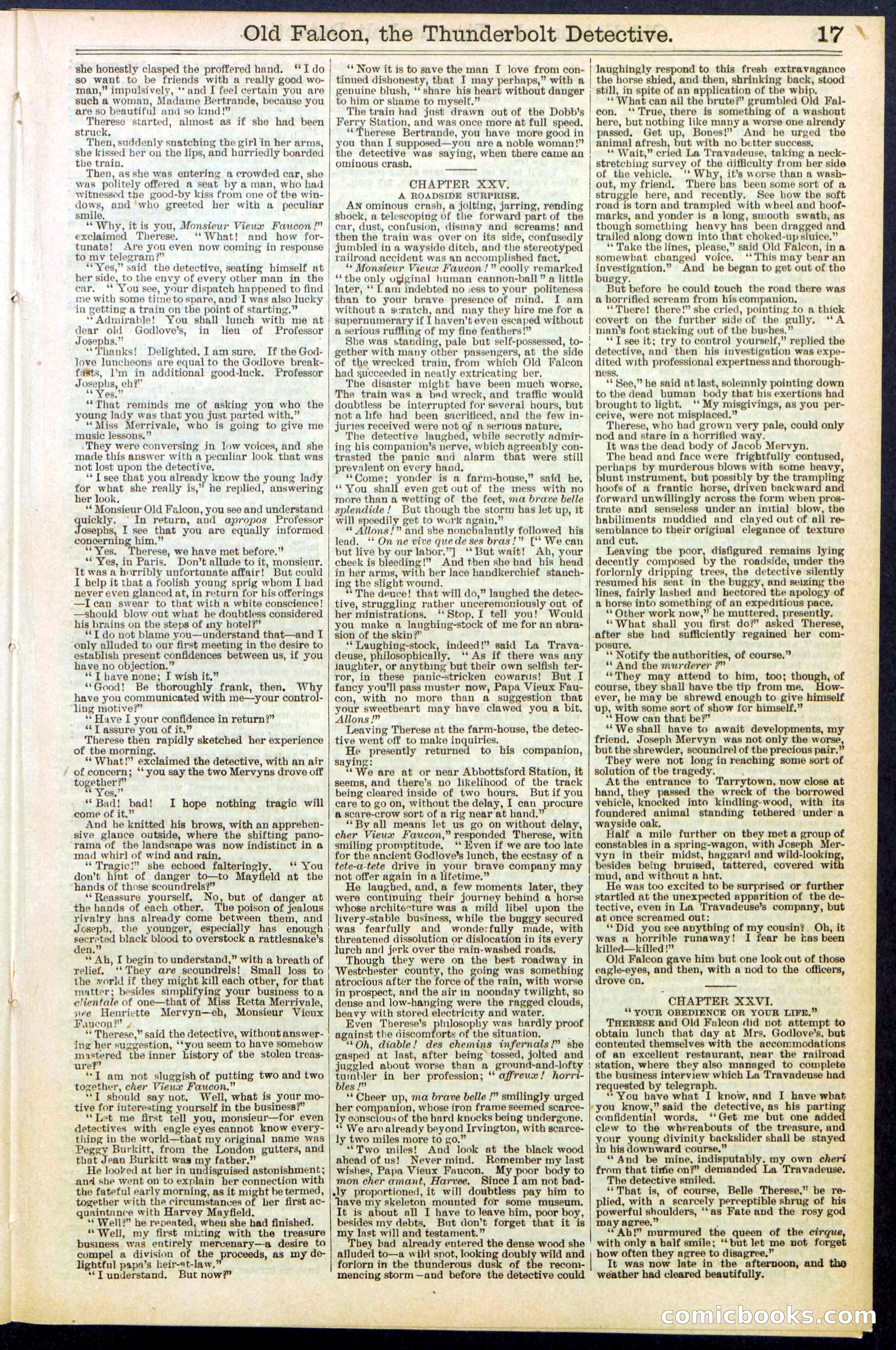 Beadle's Dime Library No. 509 — page 17 of 32