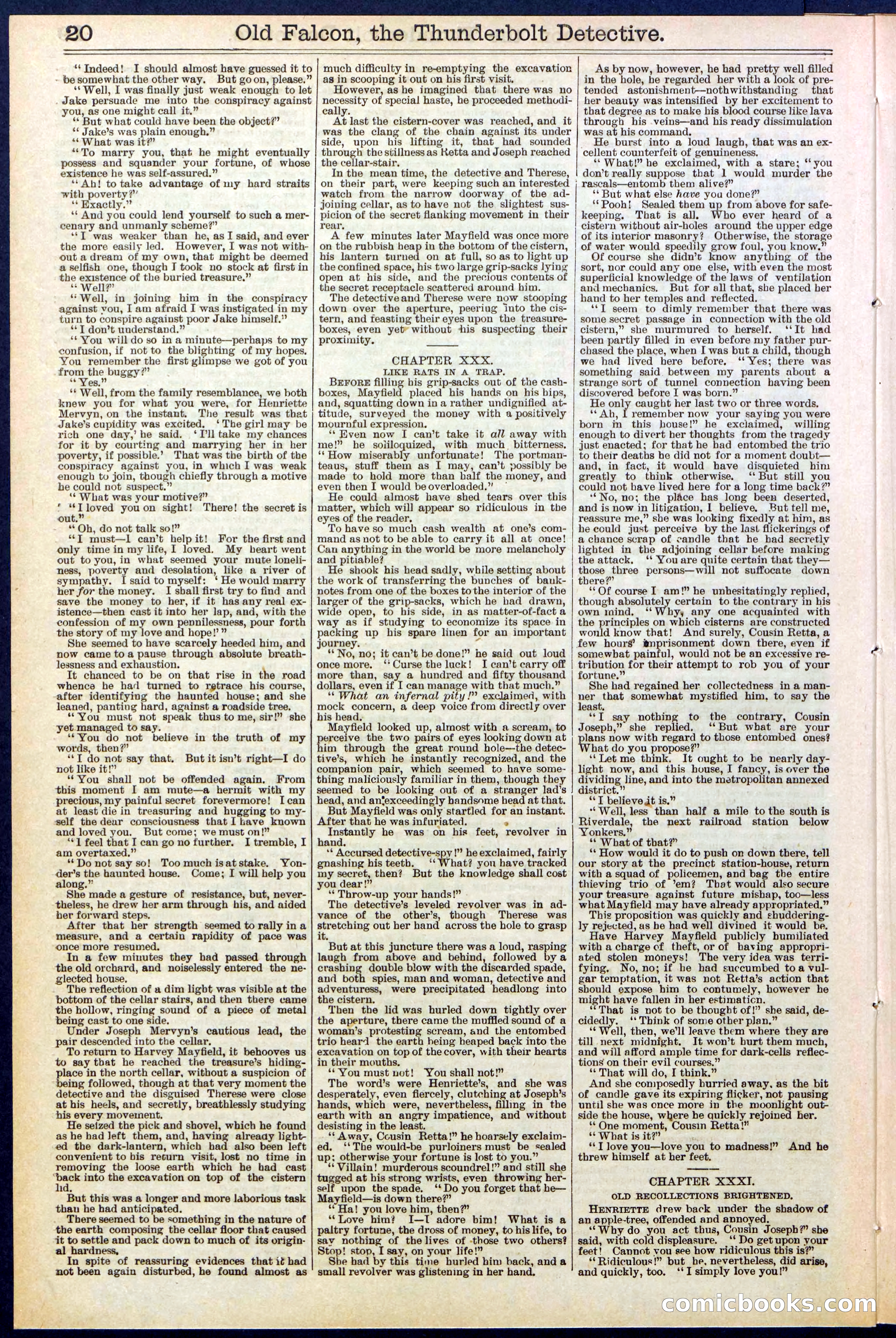 Beadle's Dime Library No. 509 — page 20 of 32
