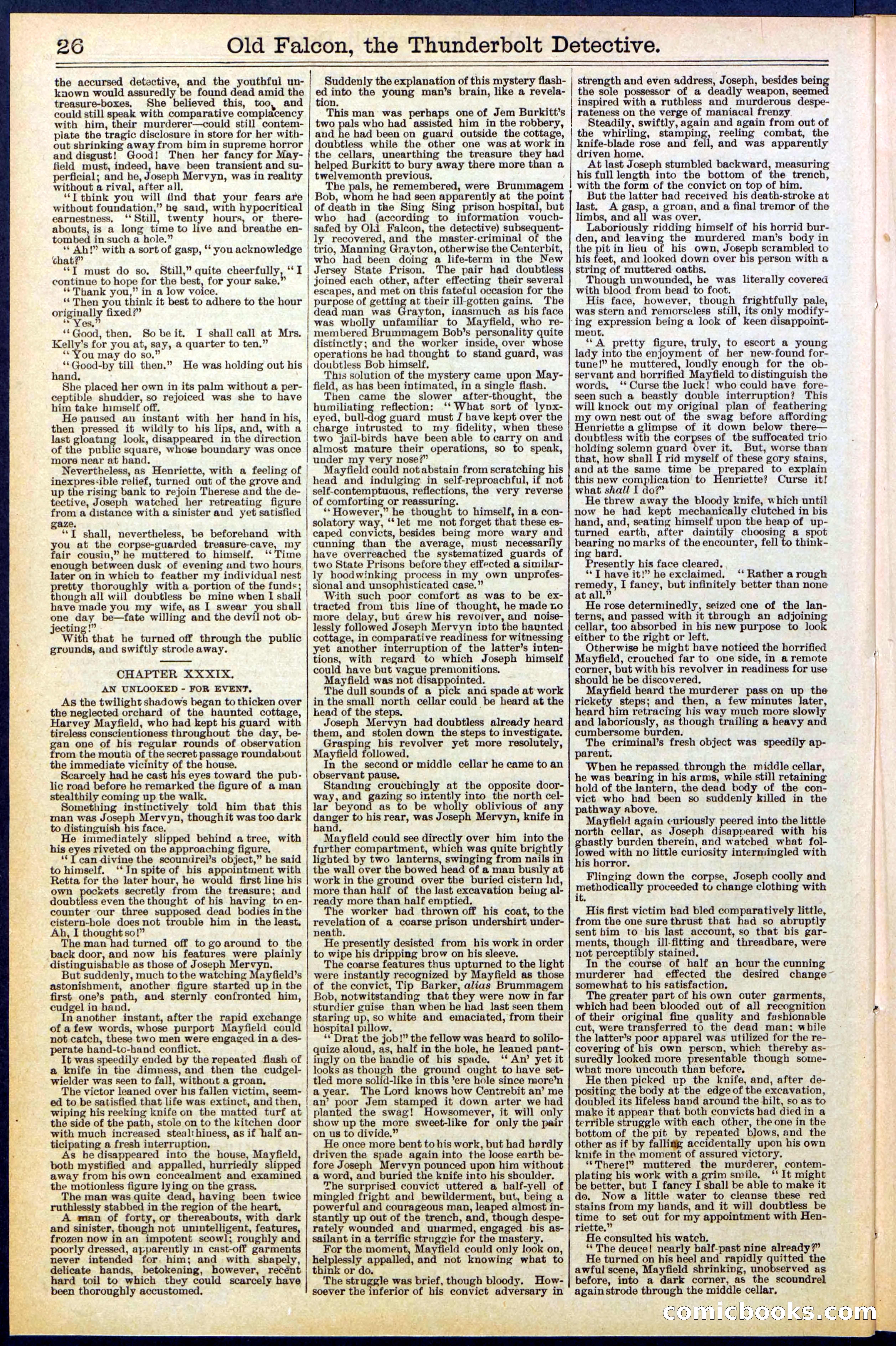 Beadle's Dime Library No. 509 — page 26 of 32