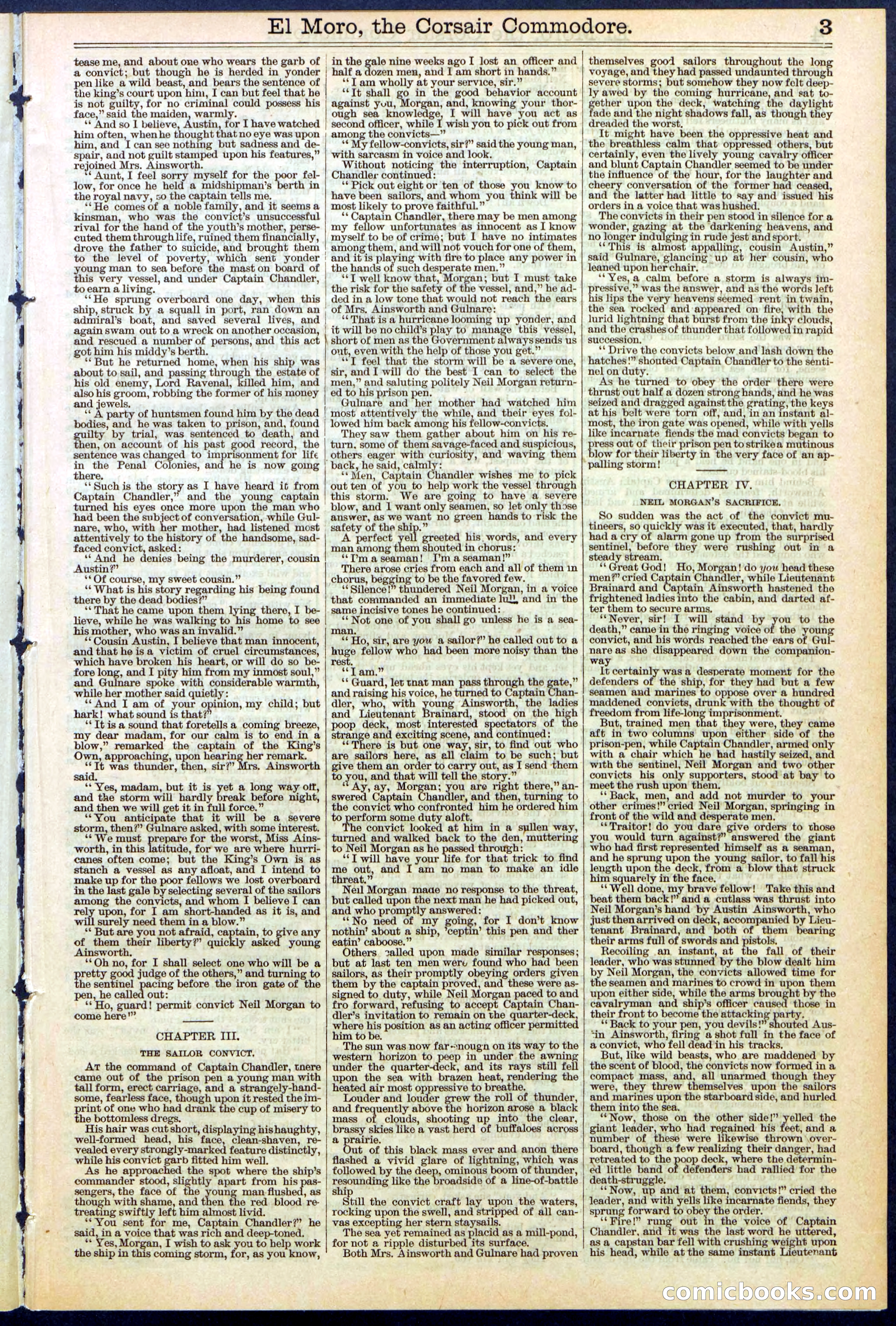 Beadle's Dime Library No. 510 — page 3 of 32
