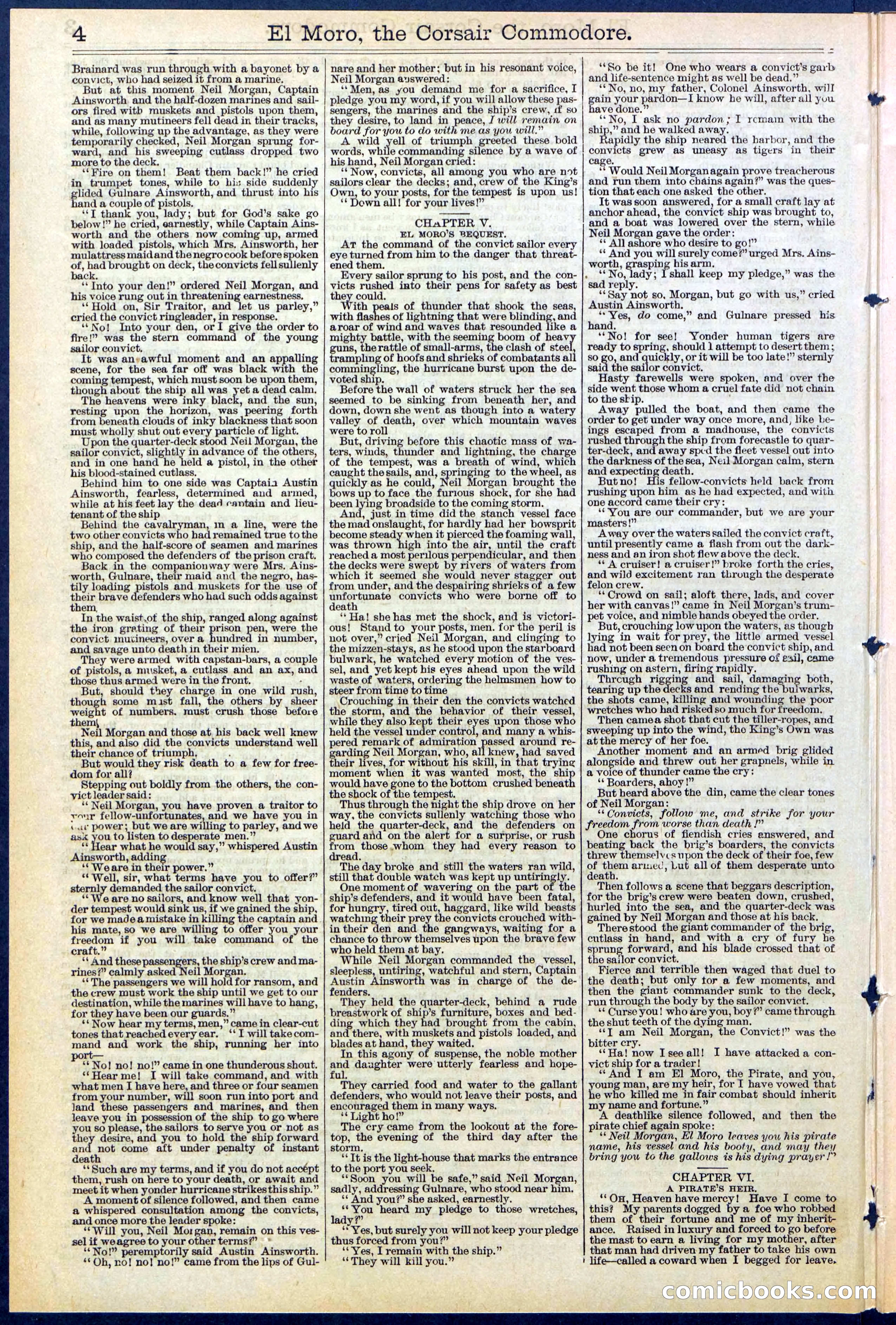 Beadle's Dime Library No. 510 — page 4 of 32