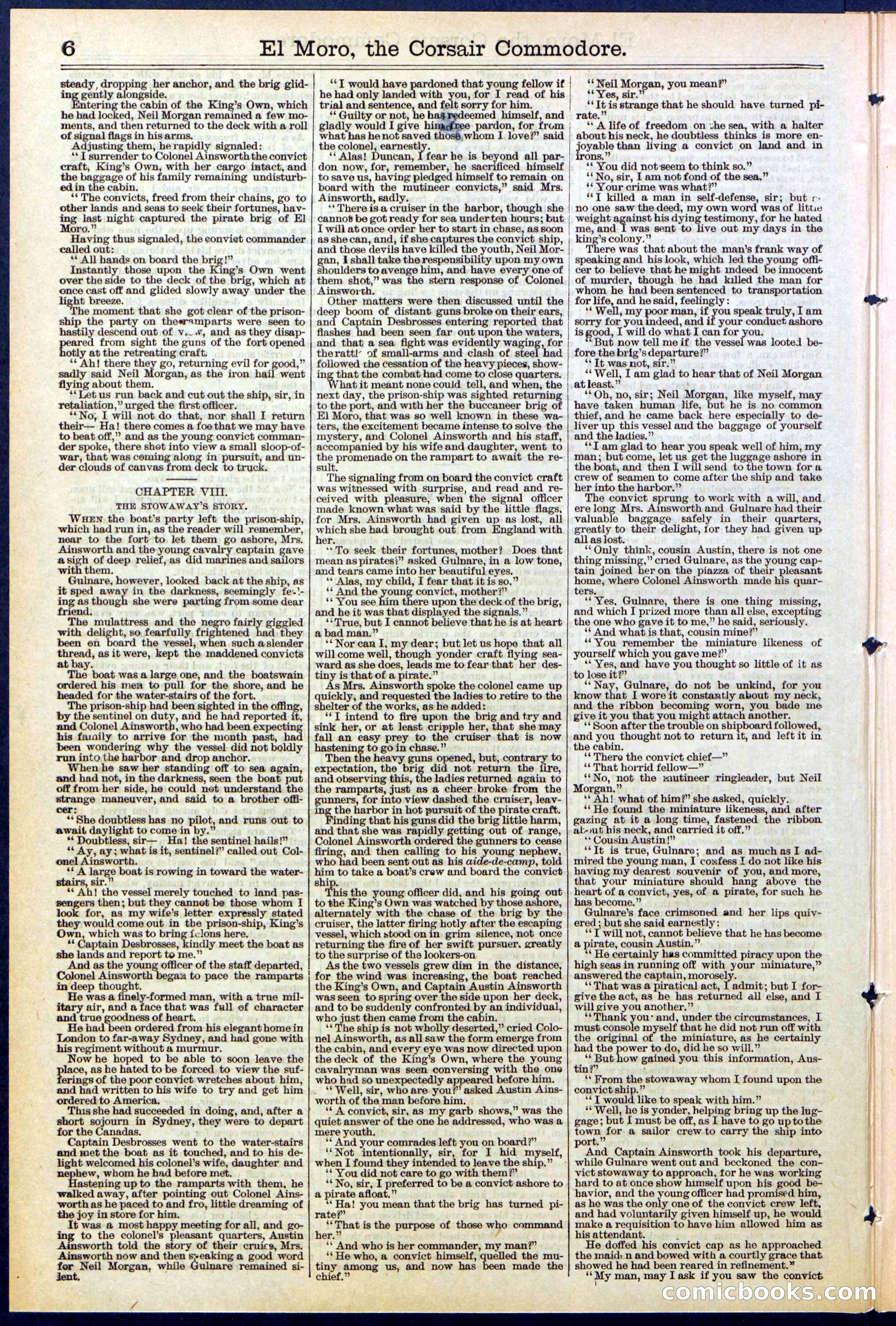 Beadle's Dime Library No. 510 — page 6 of 32
