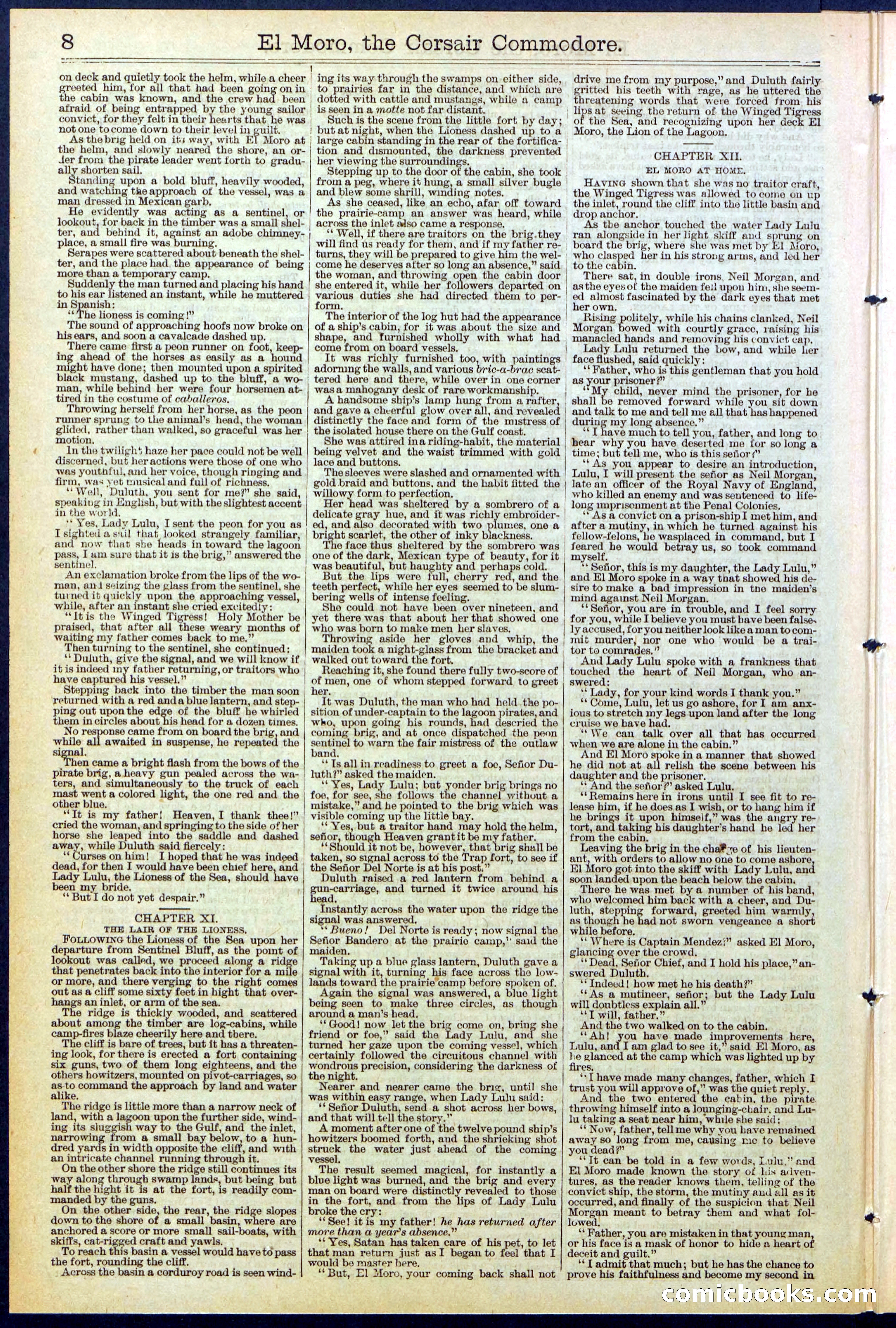 Beadle's Dime Library No. 510 — page 8 of 32