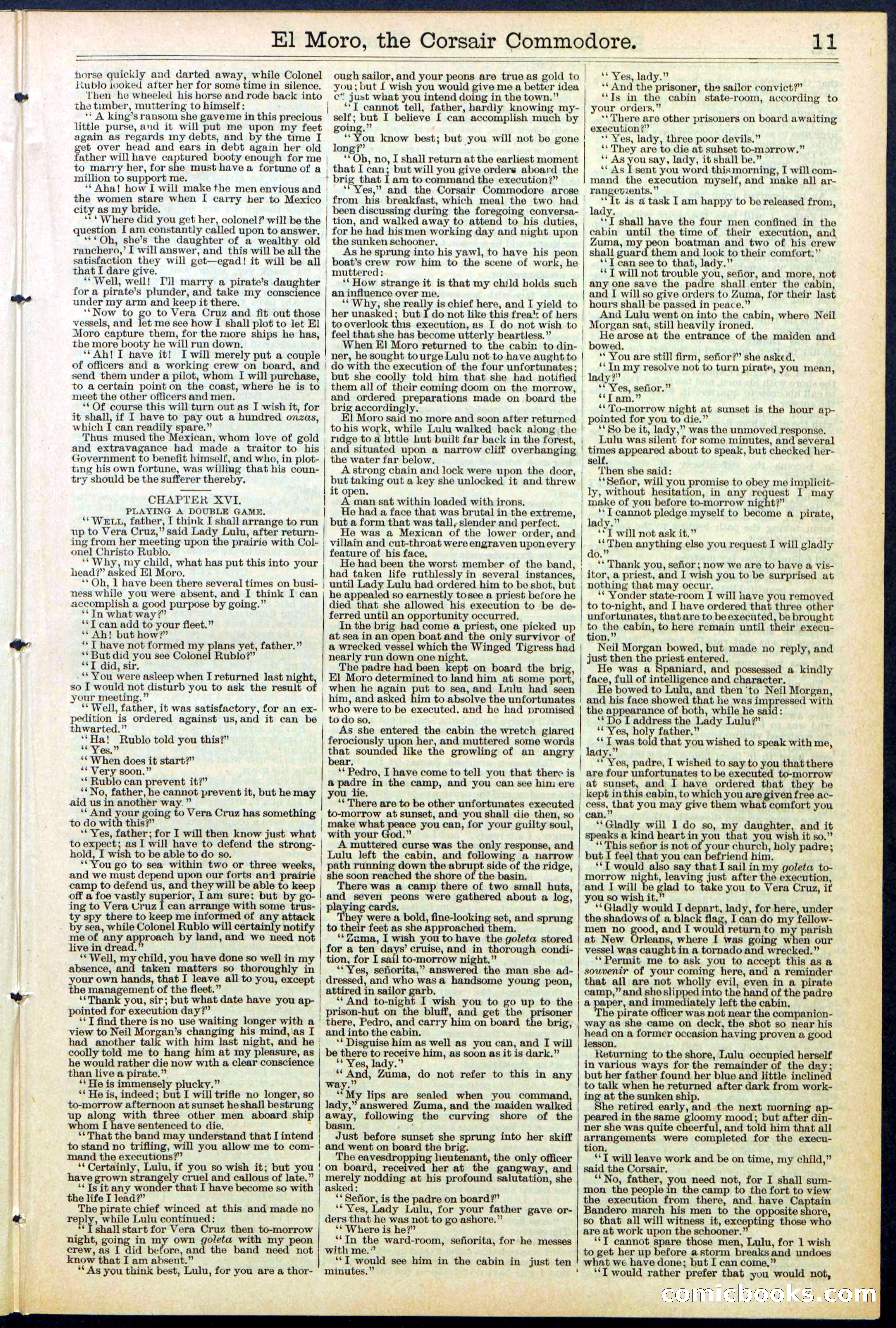 Beadle's Dime Library No. 510 — page 11 of 32