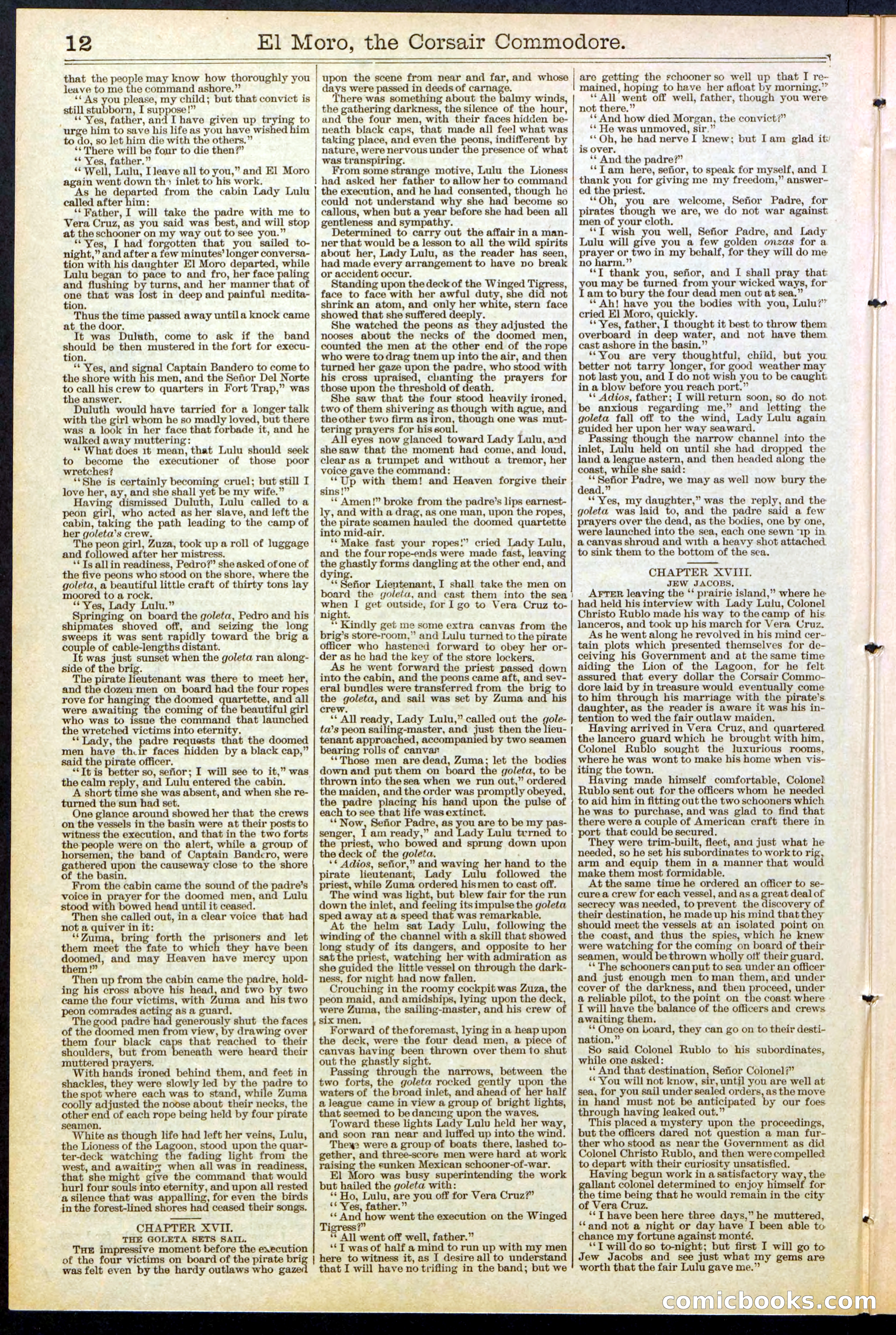 Beadle's Dime Library No. 510 — page 12 of 32