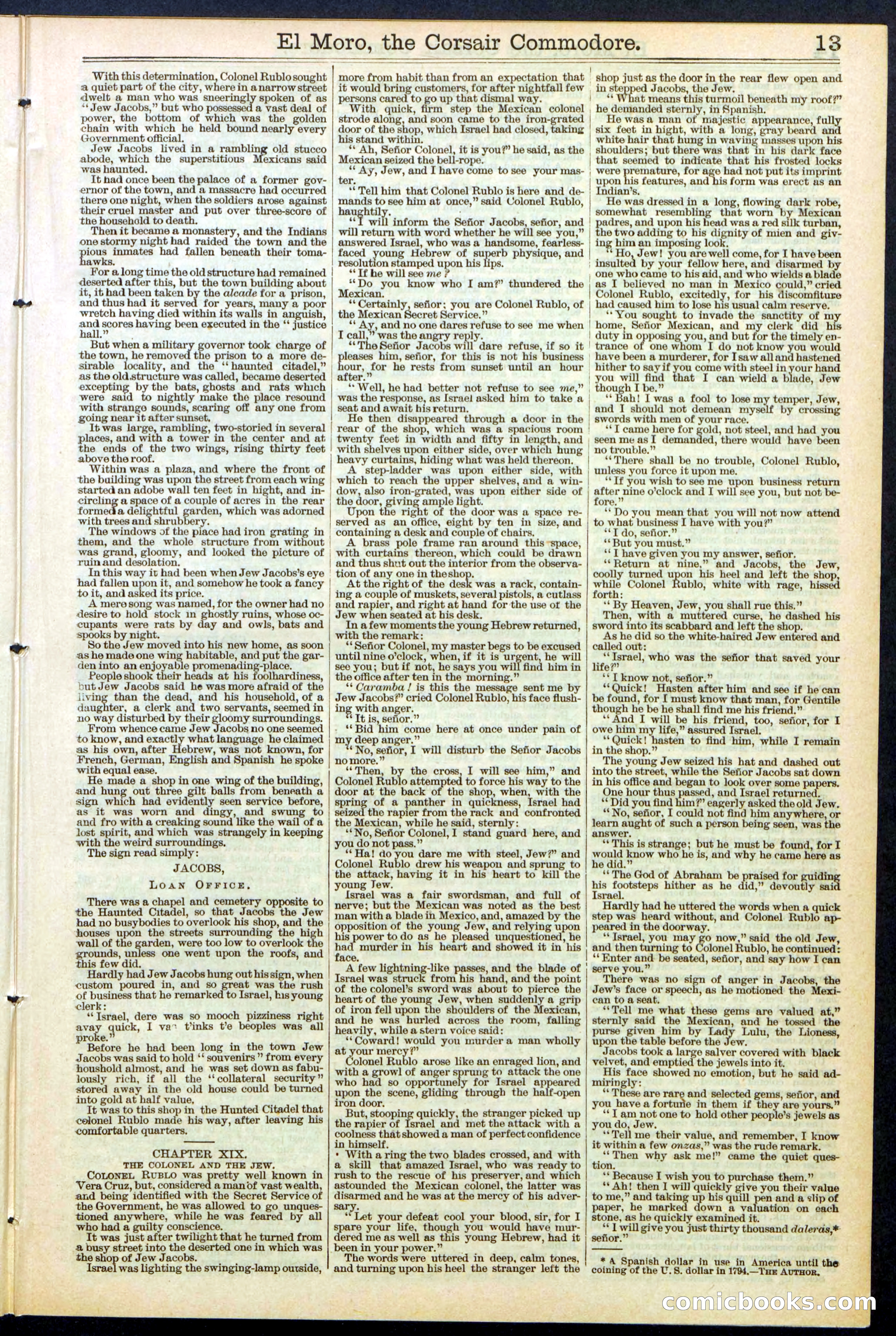 Beadle's Dime Library No. 510 — page 13 of 32