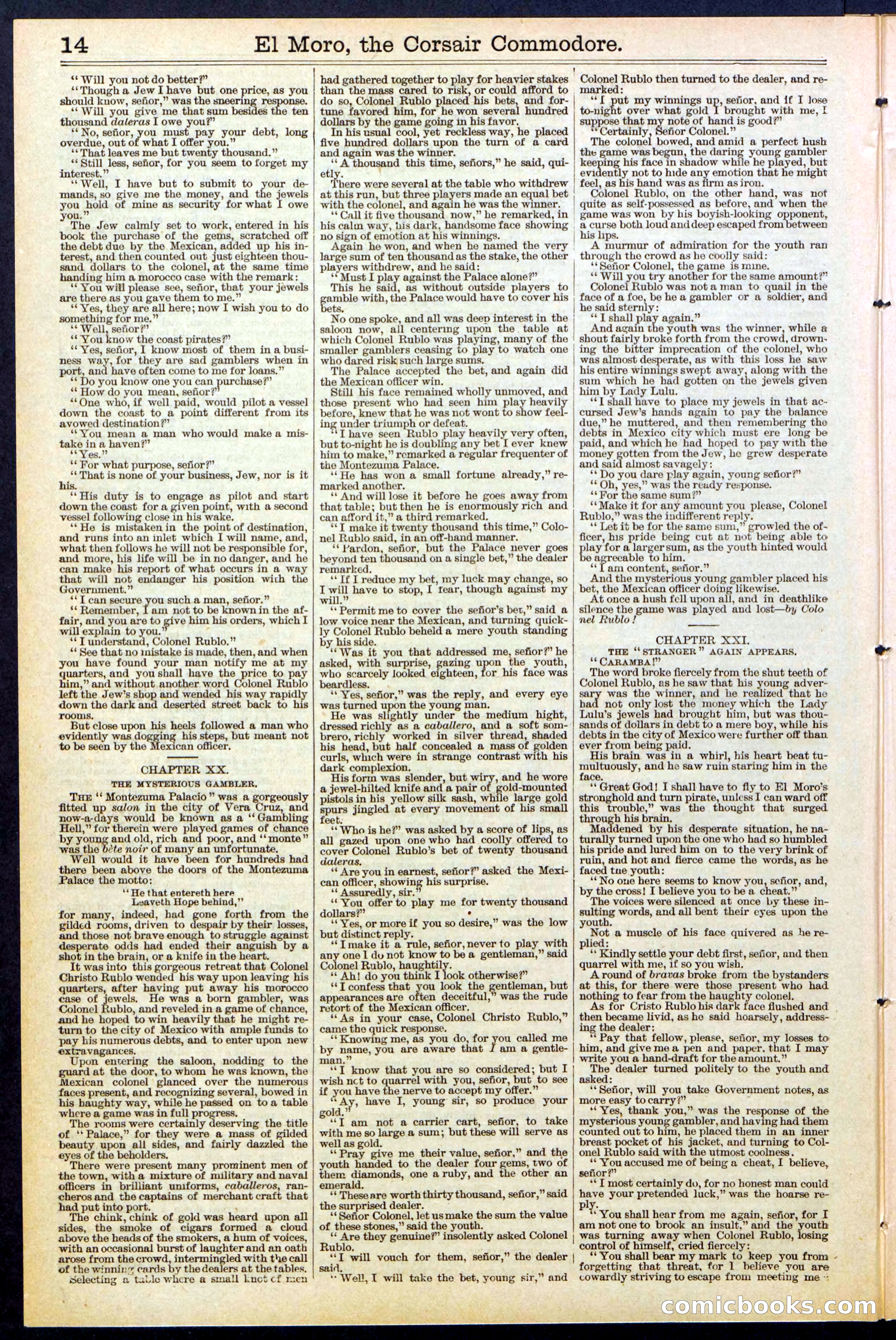 Beadle's Dime Library No. 510 — page 14 of 32