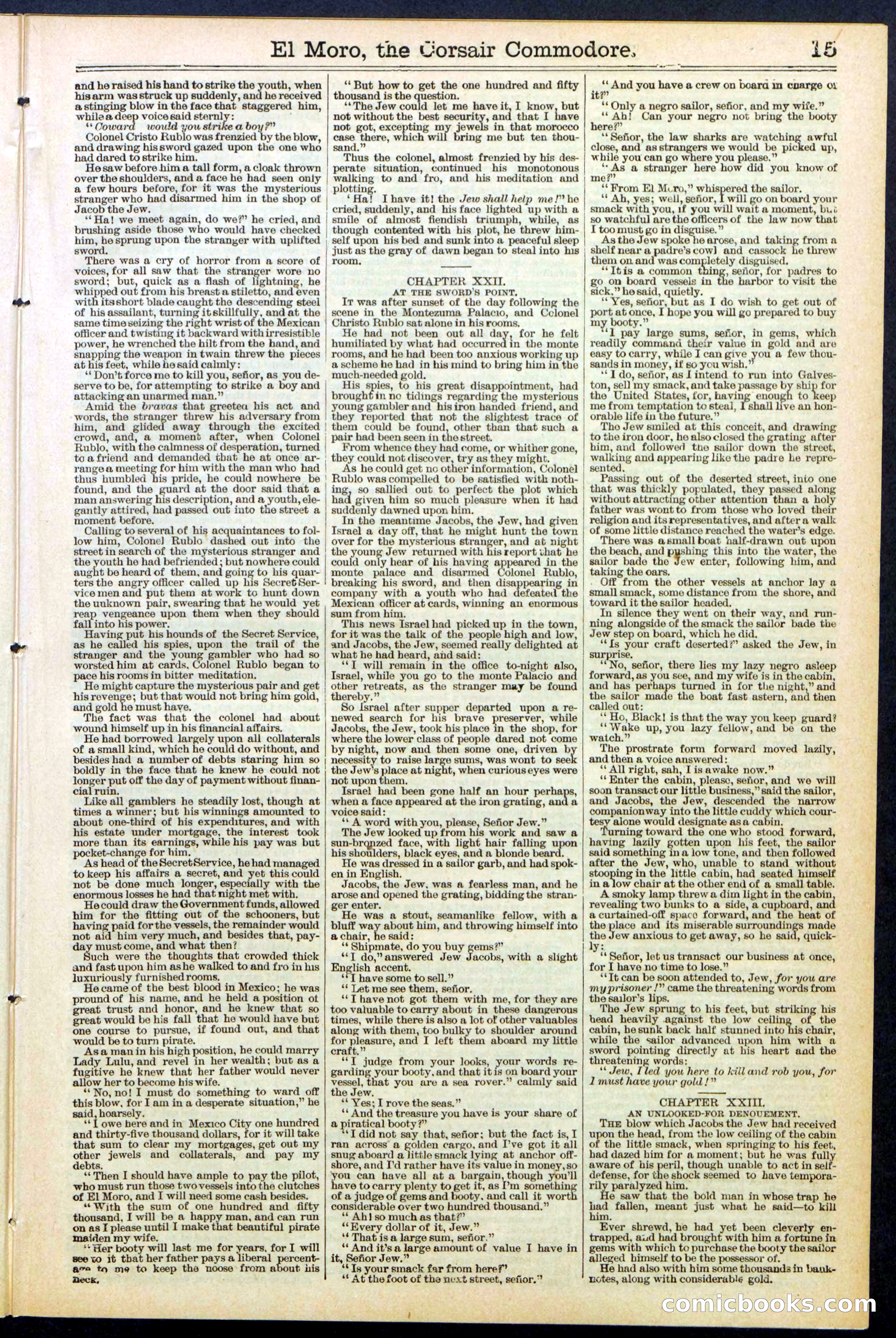 Beadle's Dime Library No. 510 — page 15 of 32