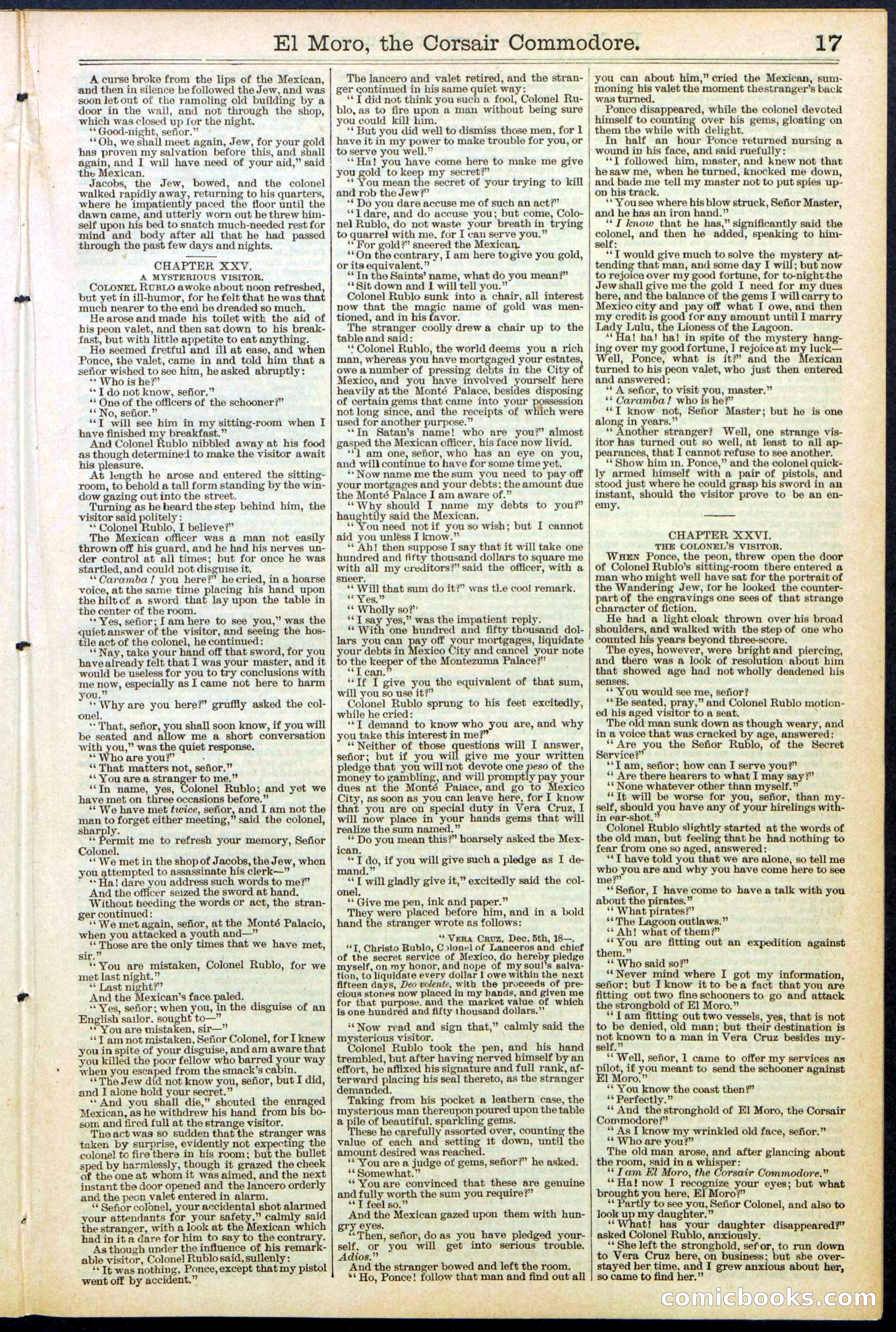 Beadle's Dime Library No. 510 — page 17 of 32