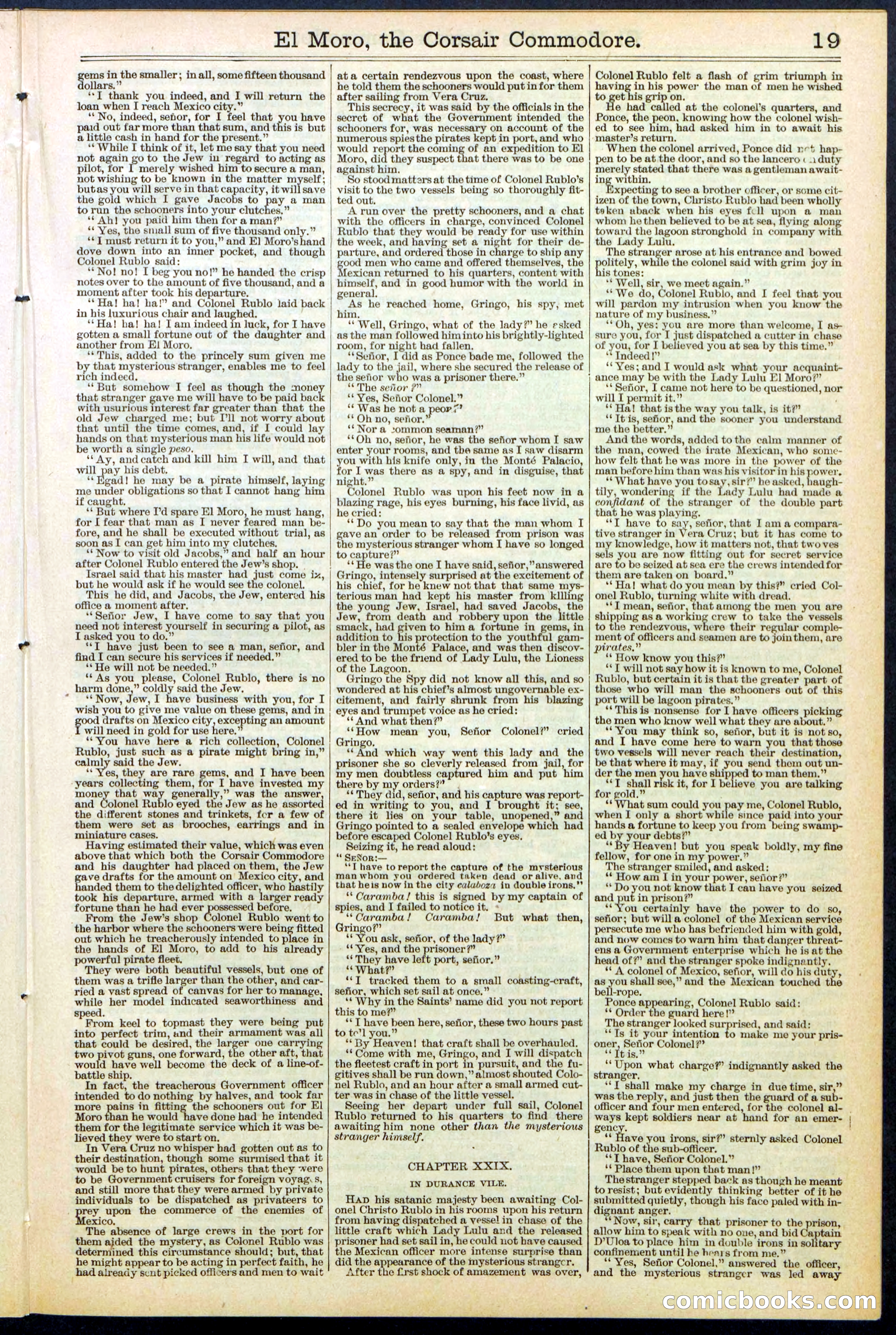 Beadle's Dime Library No. 510 — page 19 of 32