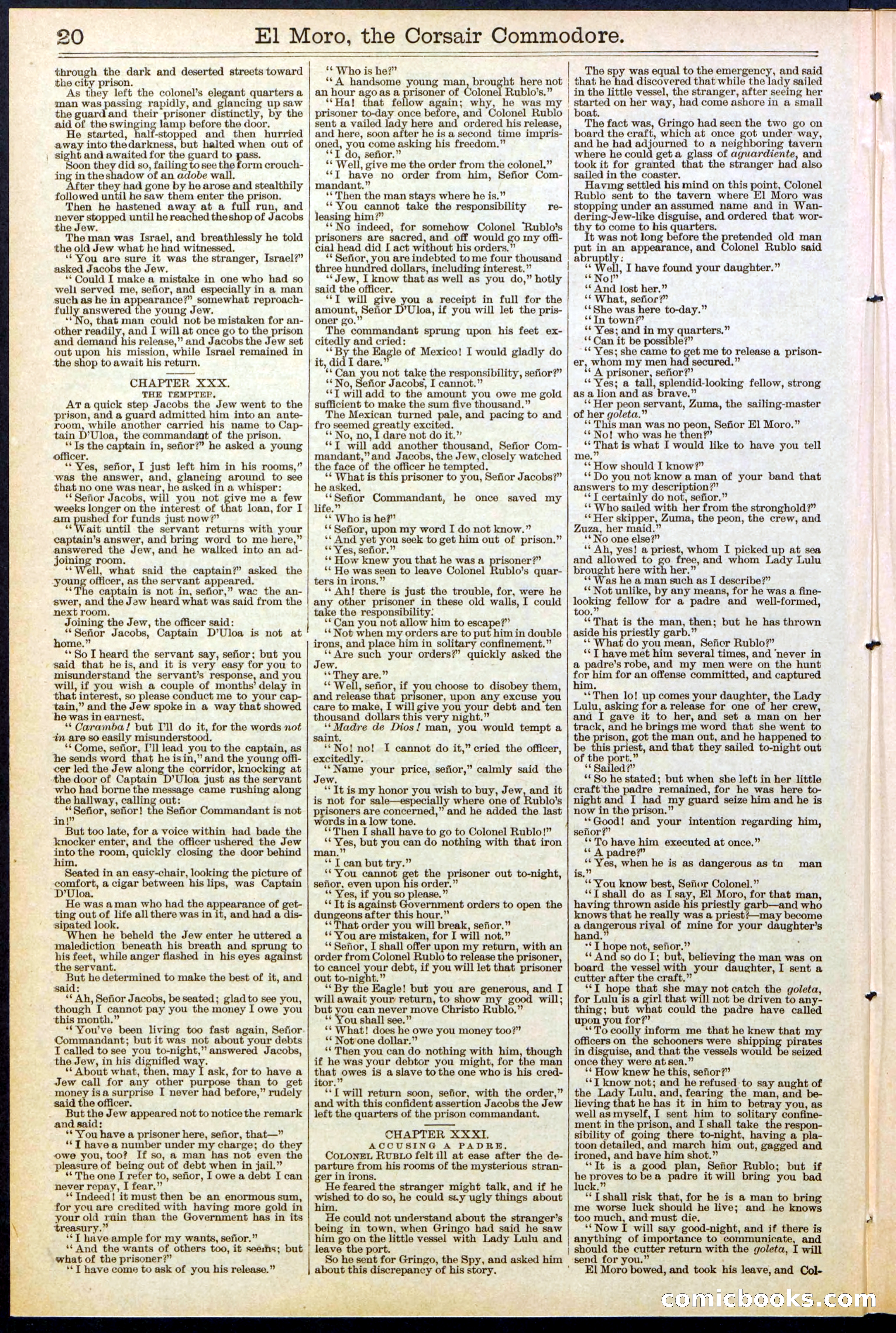 Beadle's Dime Library No. 510 — page 20 of 32